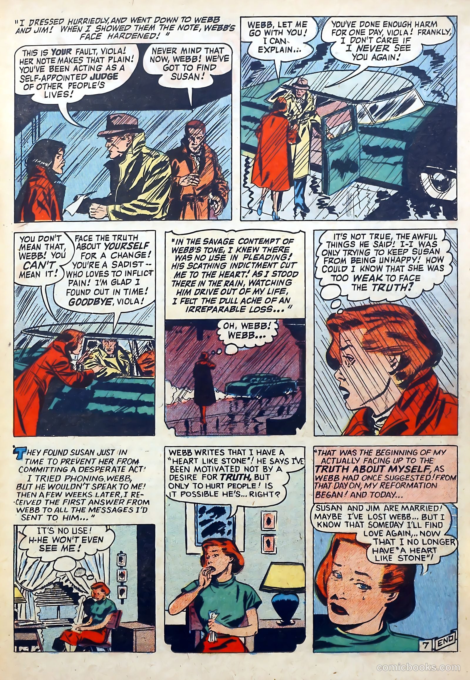 Love Diary #32 (1952) — page 21 of 36