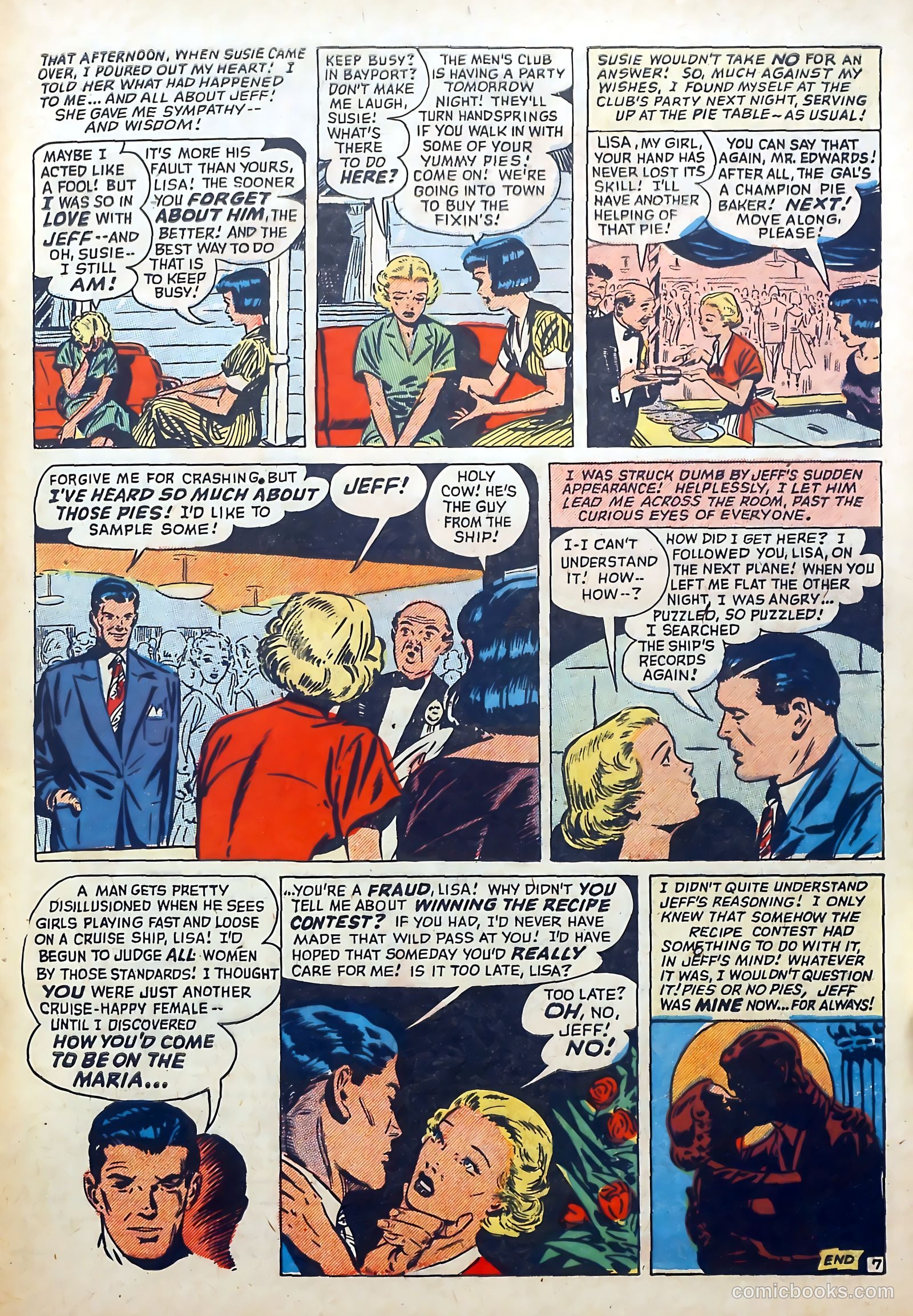 Love Diary #32 (1952) — page 33 of 36
