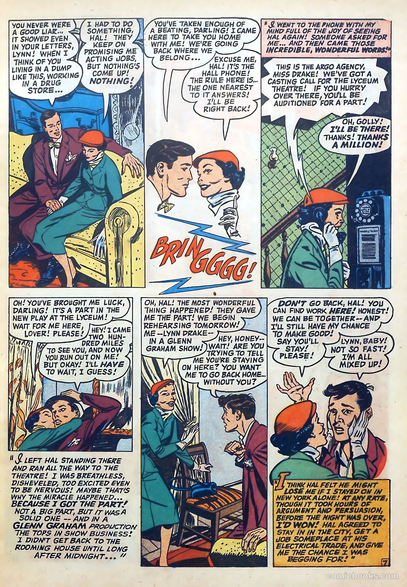 Love Diary #33 (1953) — page 9 of 36