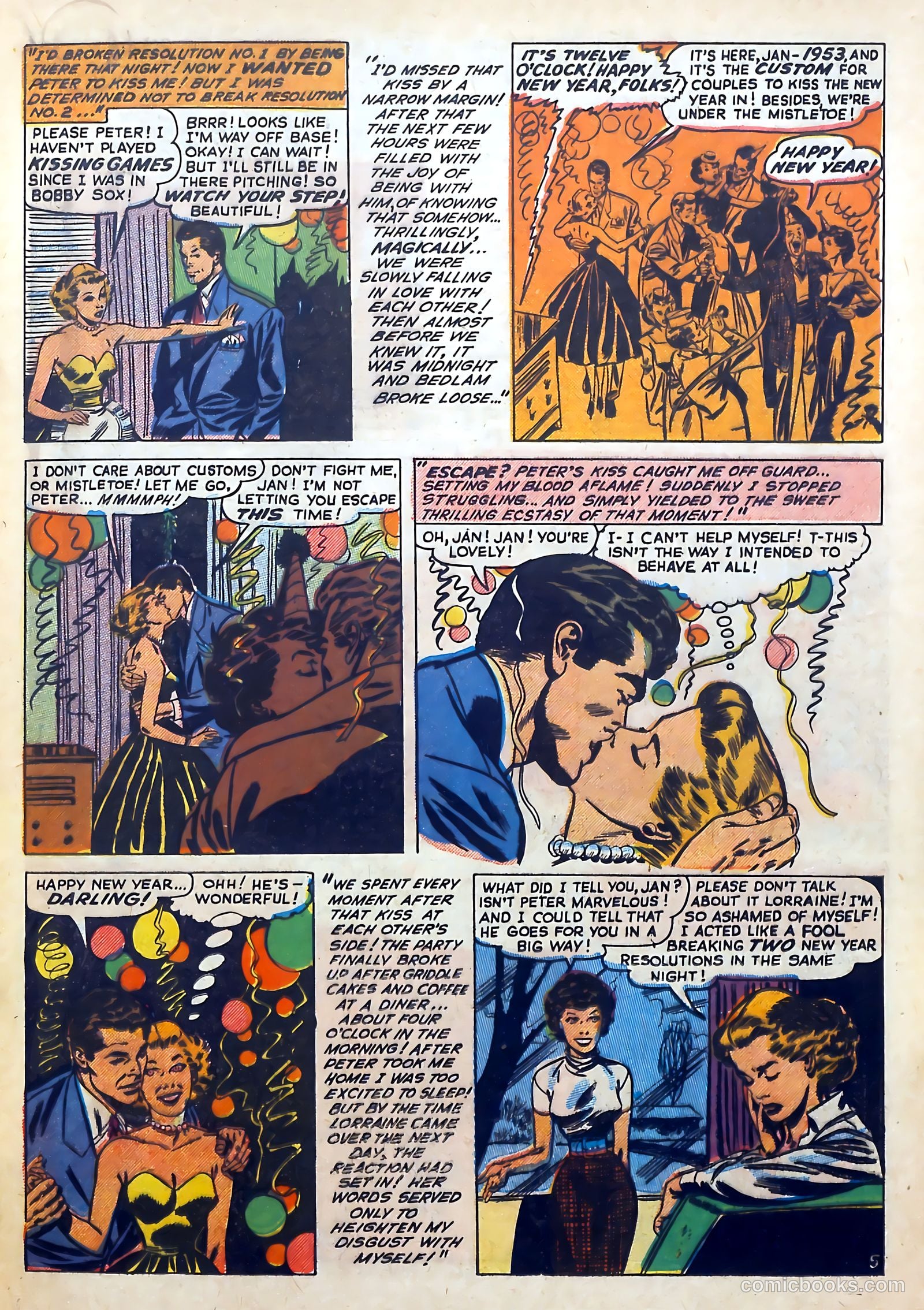 Love Diary #33 (1953) — page 19 of 36