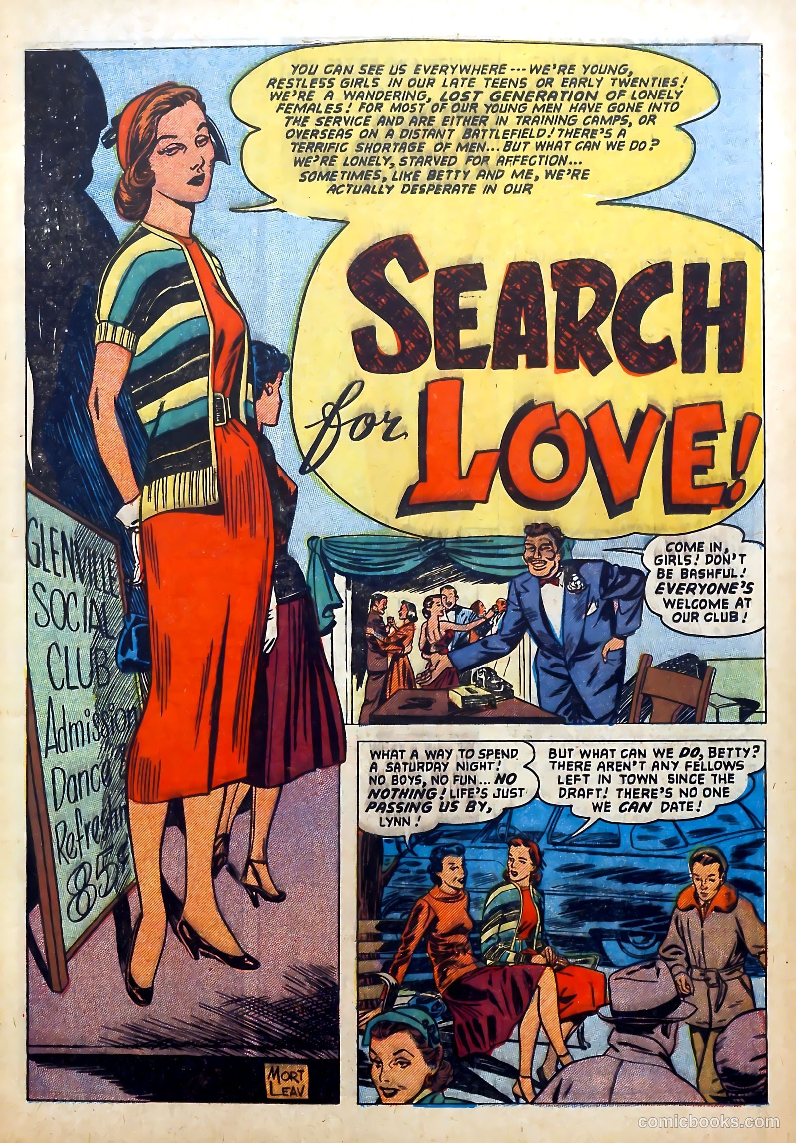 Love Diary #34 (1953) — page 3 of 36