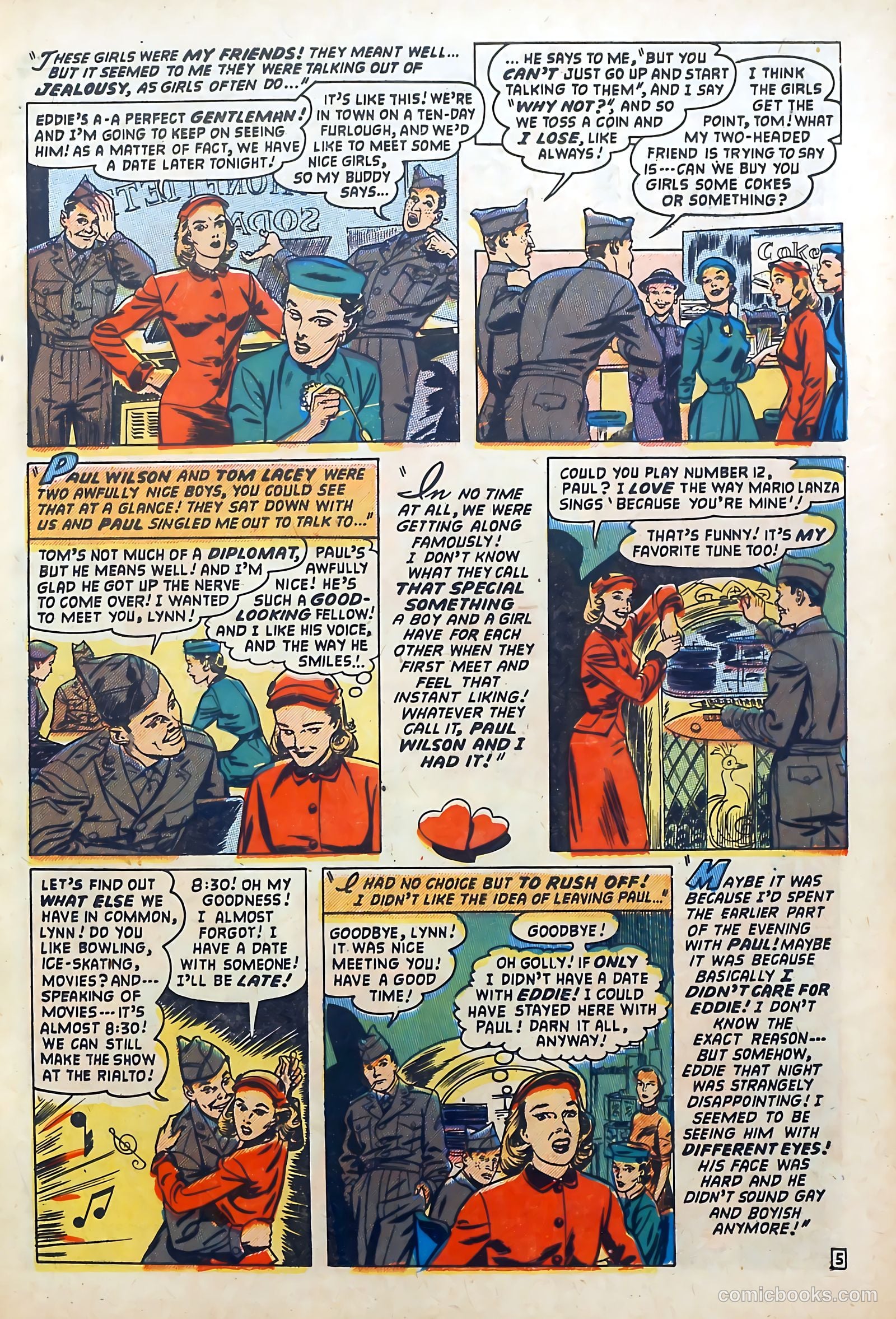 Love Diary #34 (1953) — page 7 of 36