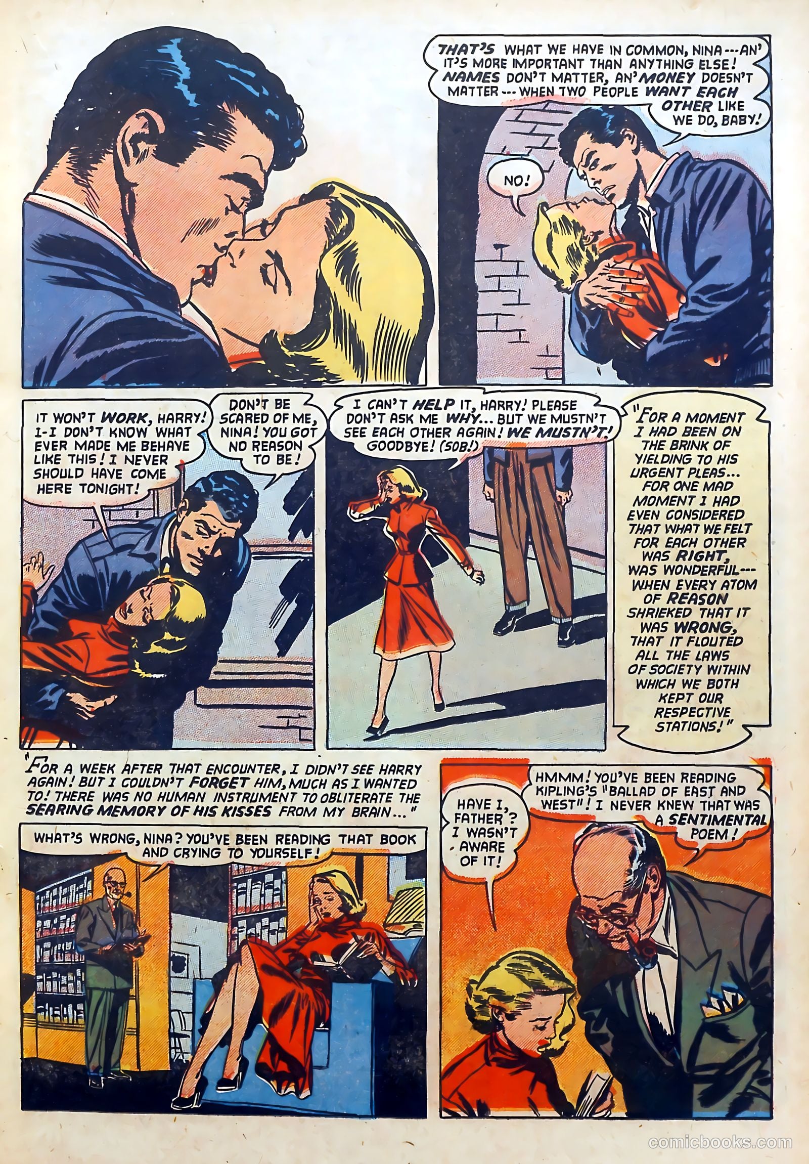Love Diary #34 (1953) — page 17 of 36