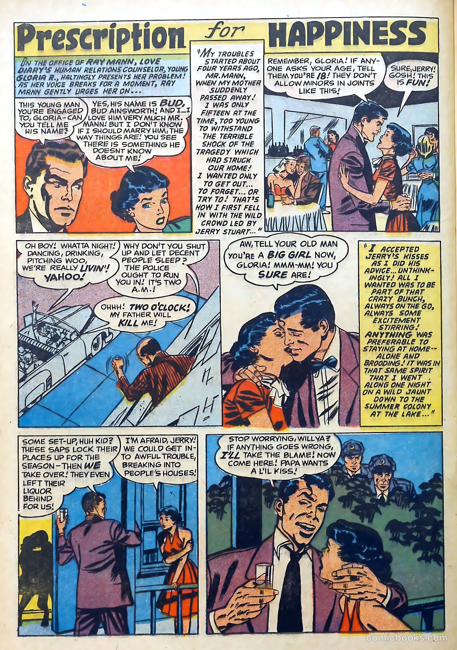 Love Diary #34 (1953) — page 24 of 36