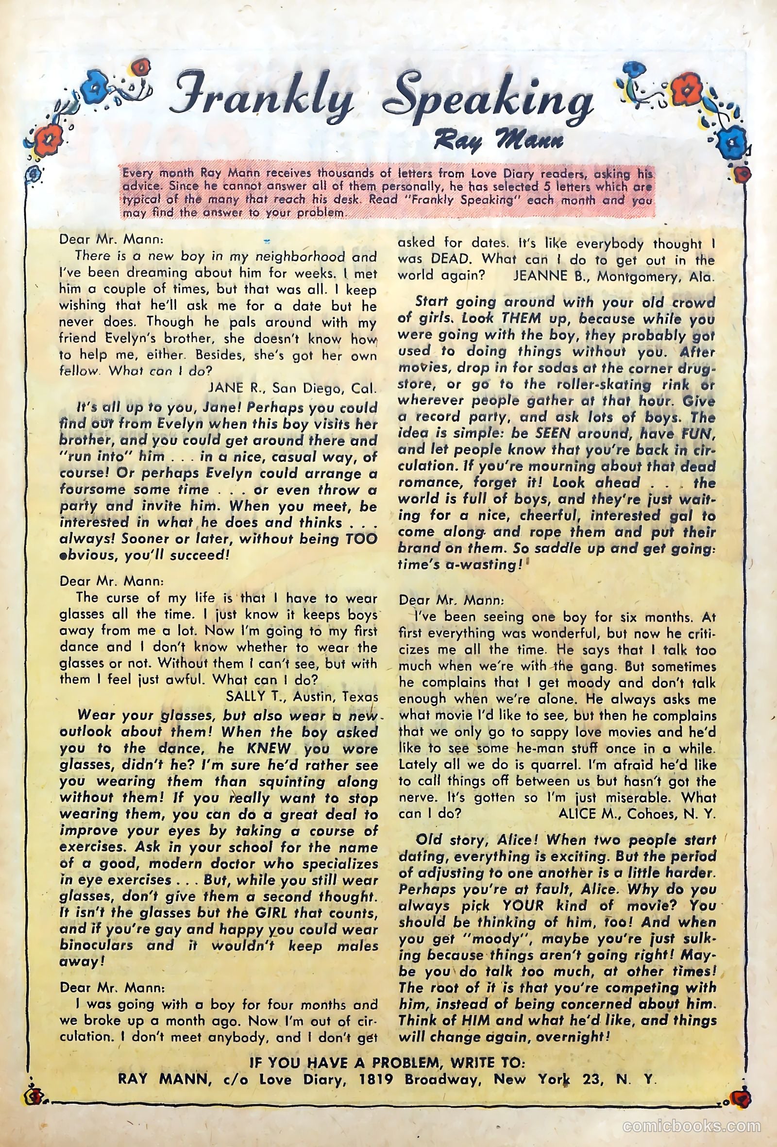 Love Diary #34 (1953) — page 27 of 36