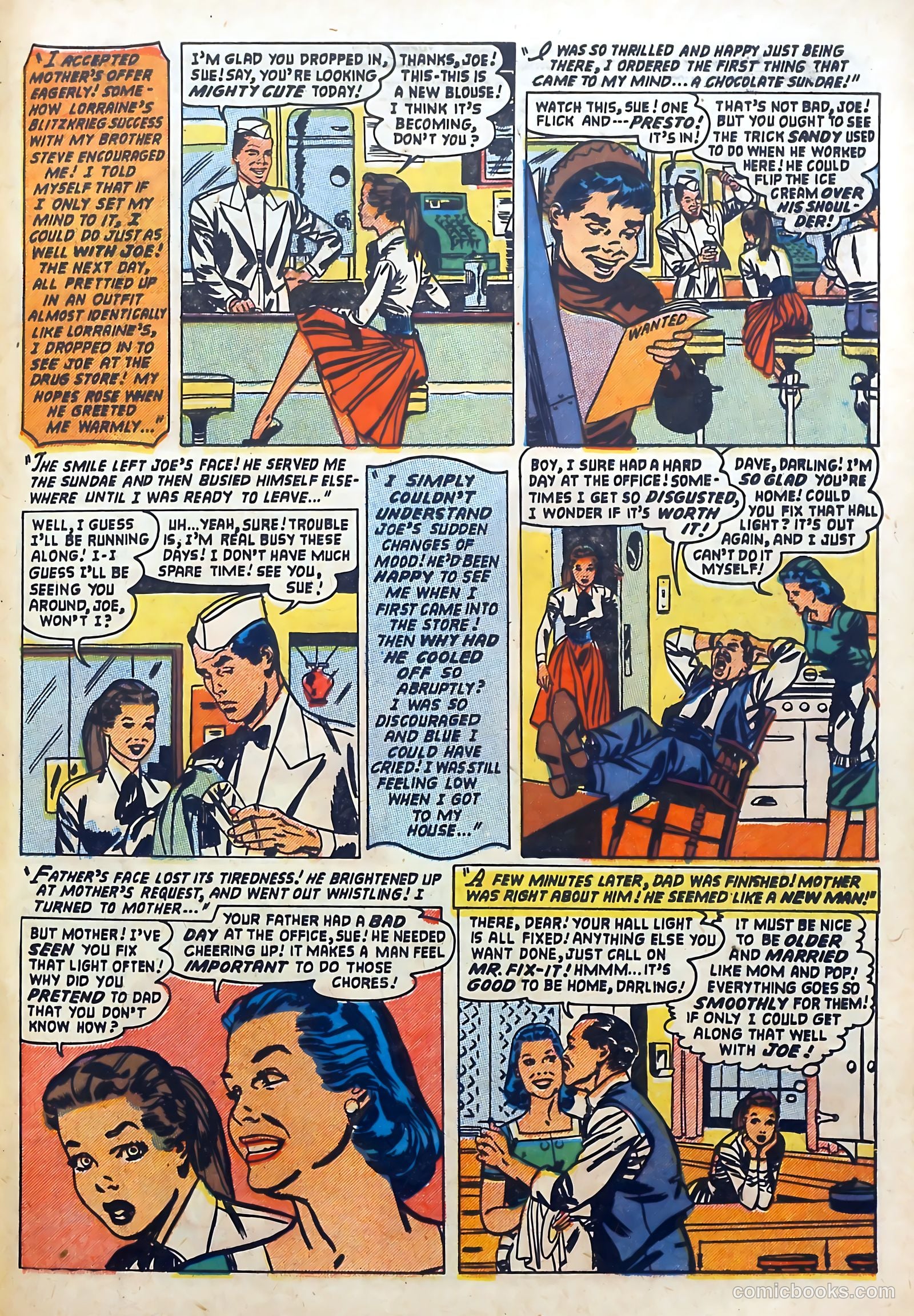 Love Diary #34 (1953) — page 31 of 36