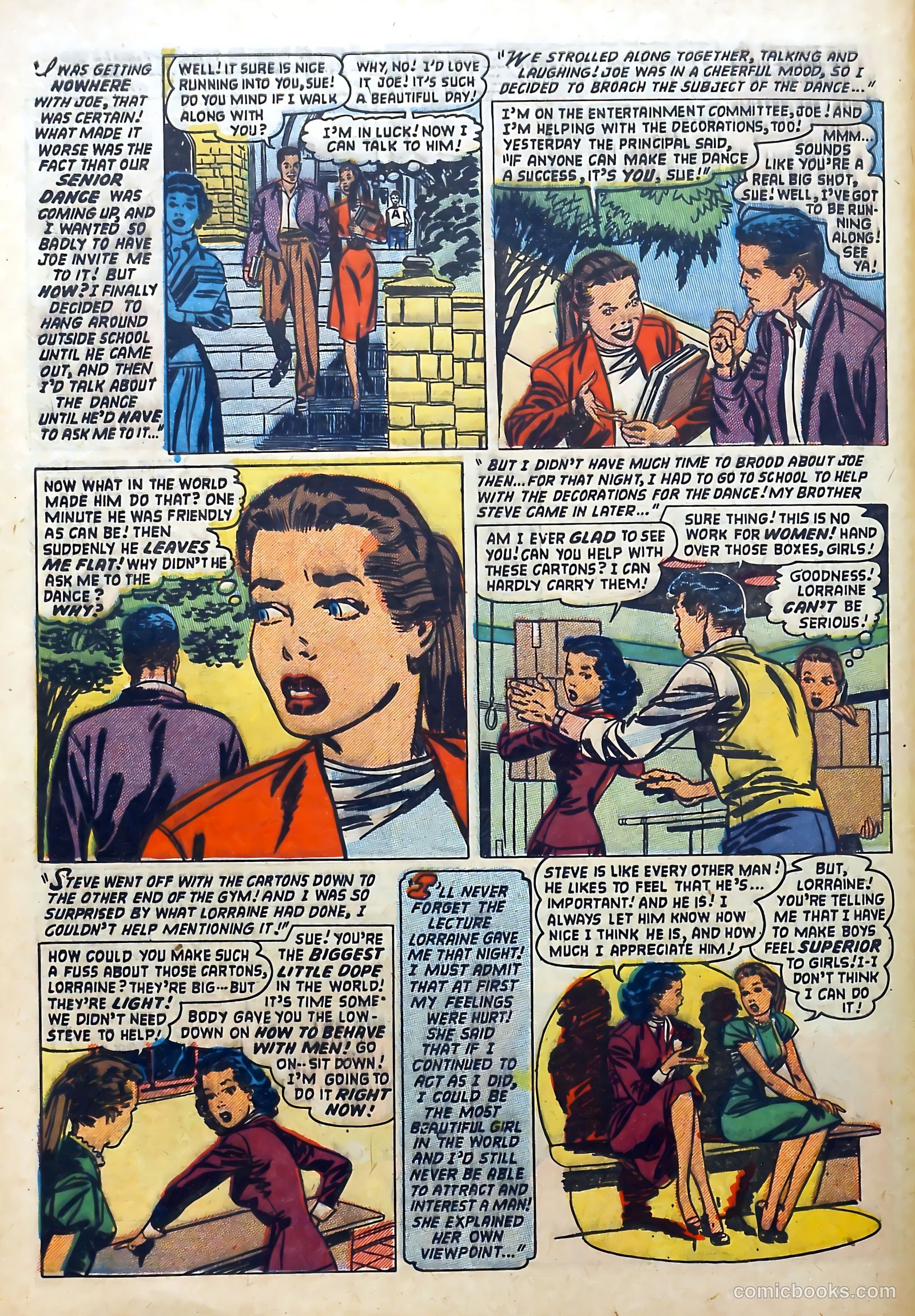 Love Diary #34 (1953) — page 32 of 36