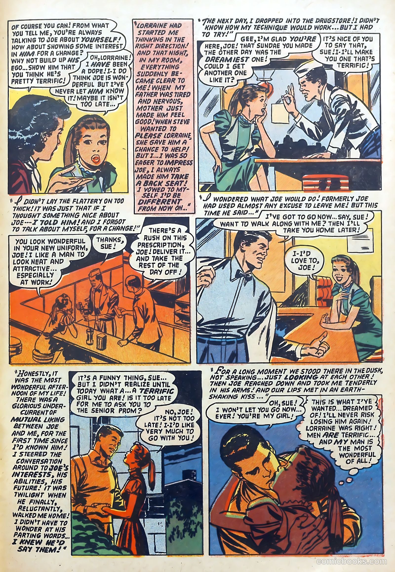 Love Diary #34 (1953) — page 33 of 36