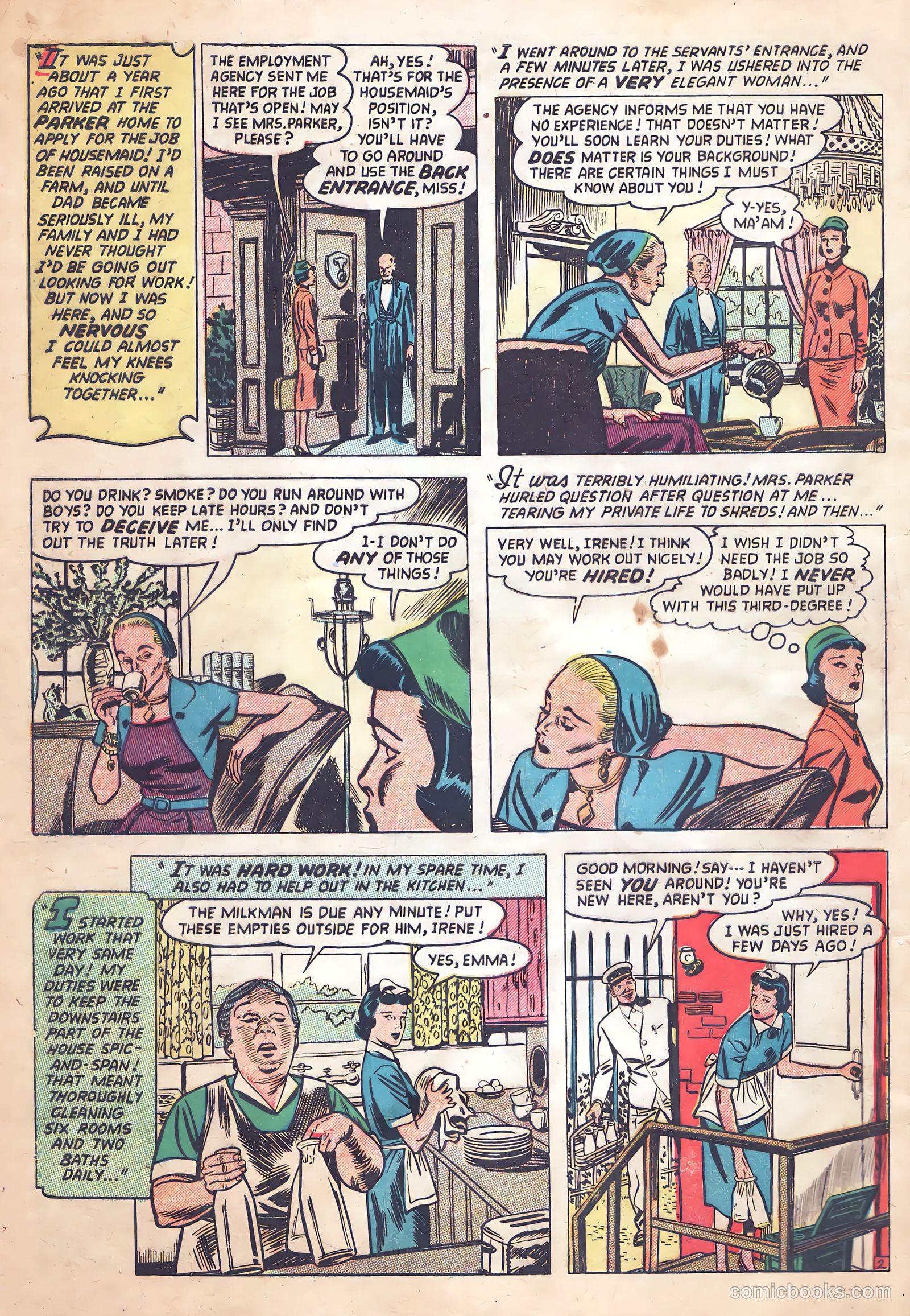 Love Diary #36 (1953) — page 4 of 36