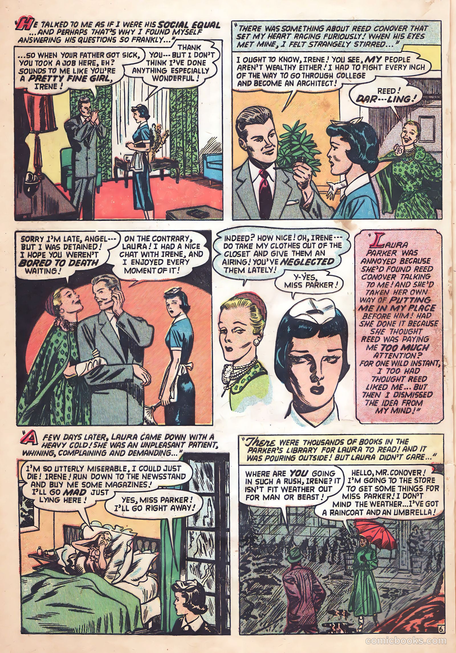 Love Diary #36 (1953) — page 8 of 36