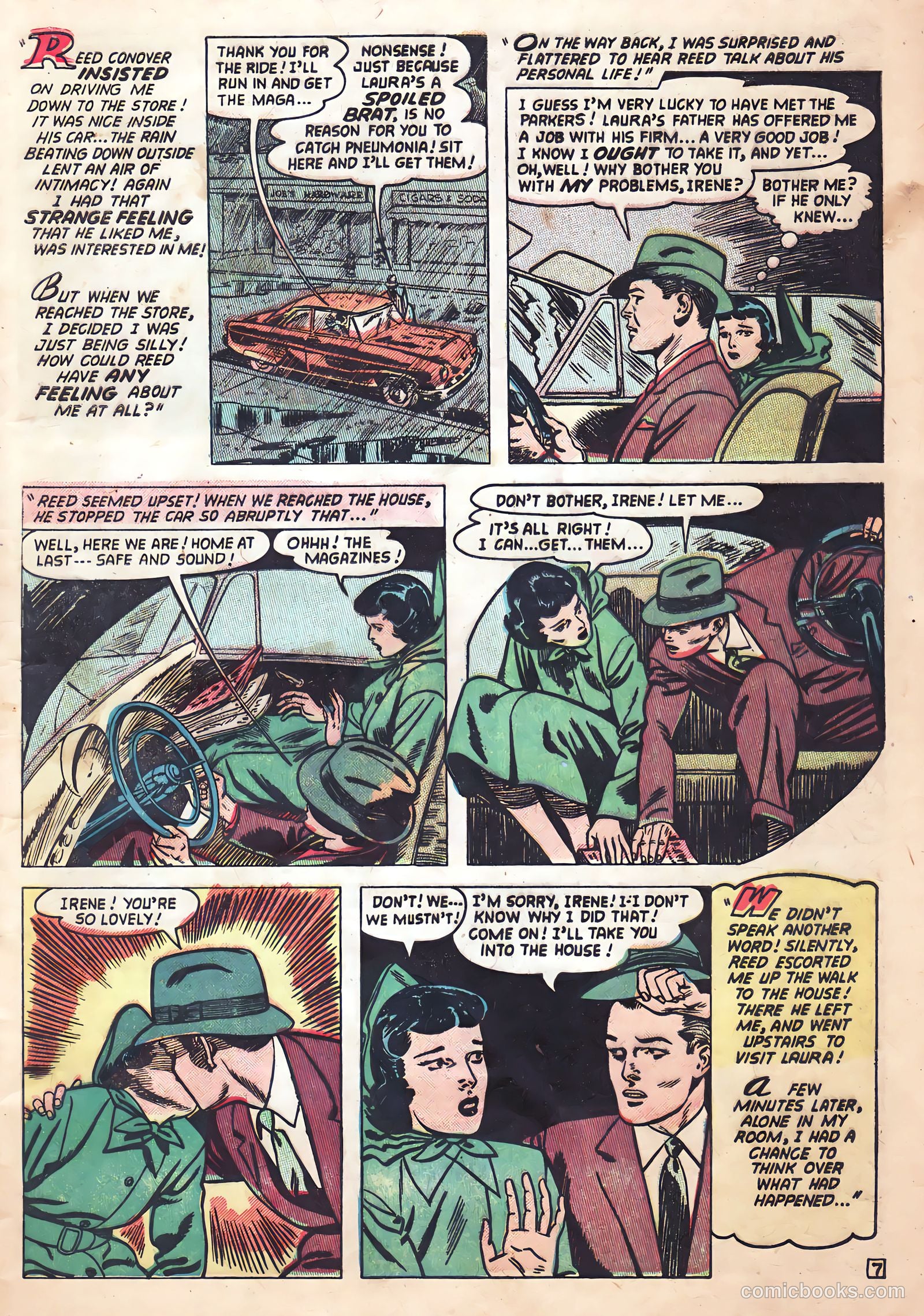 Love Diary #36 (1953) — page 9 of 36
