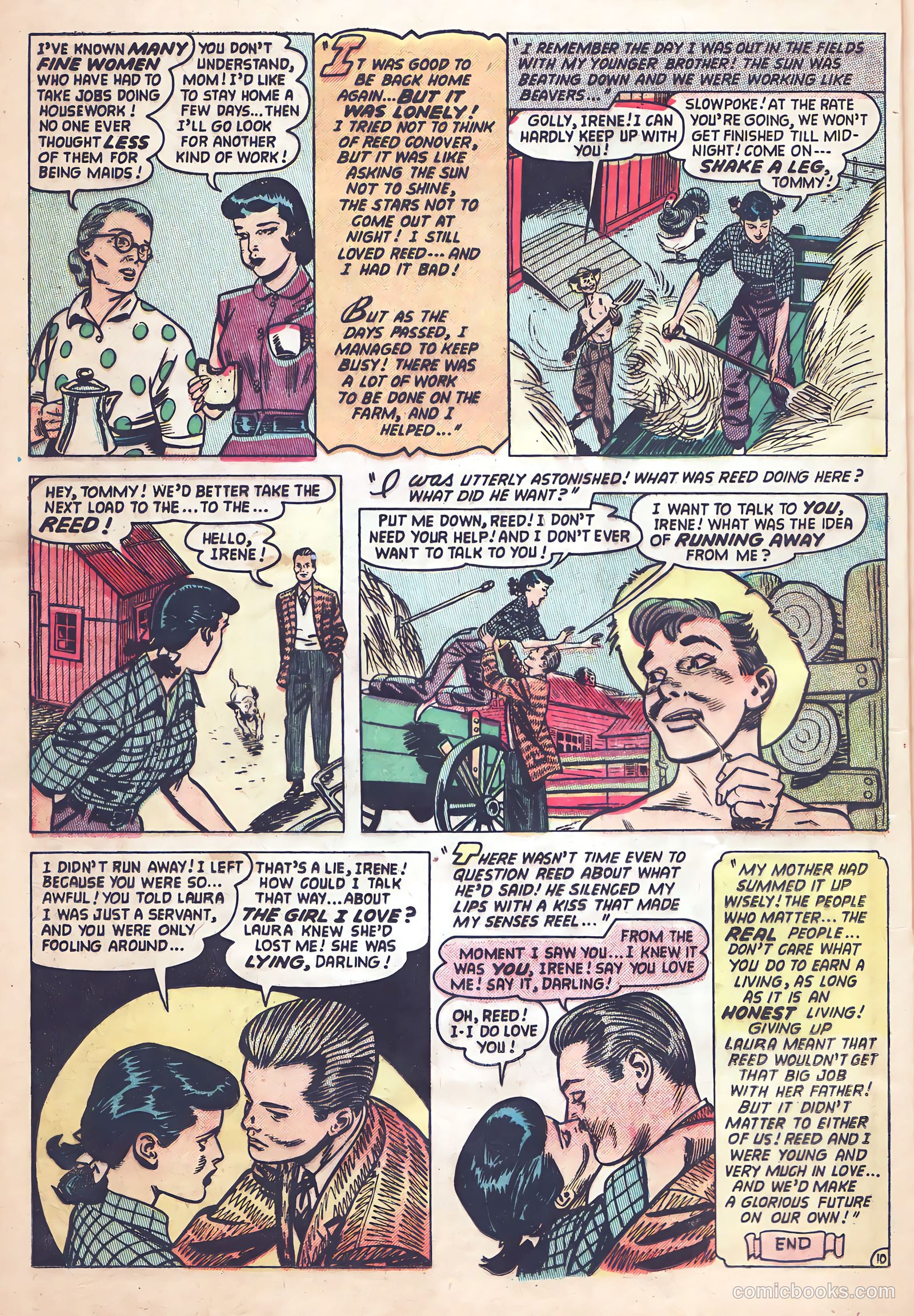 Love Diary #36 (1953) — page 12 of 36
