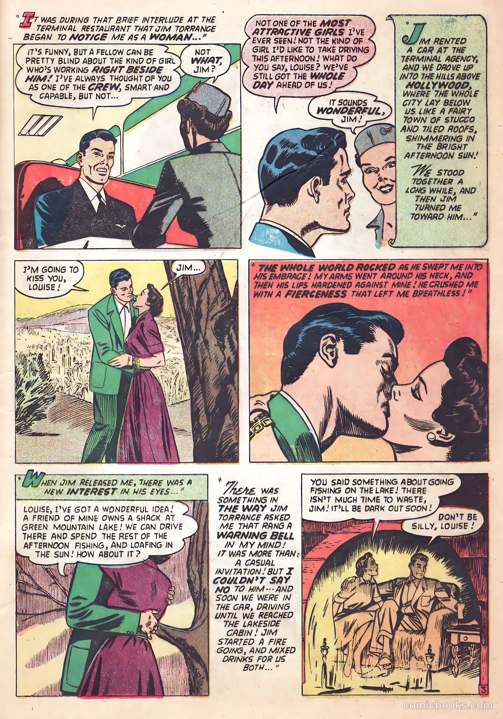Love Diary #36 (1953) — page 17 of 36