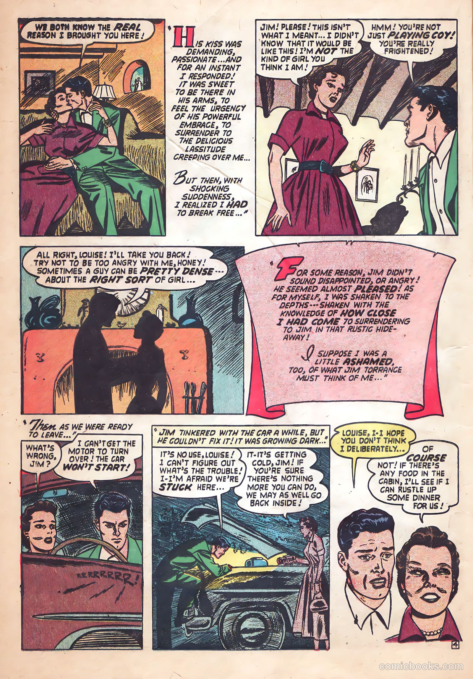 Love Diary #36 (1953) — page 18 of 36
