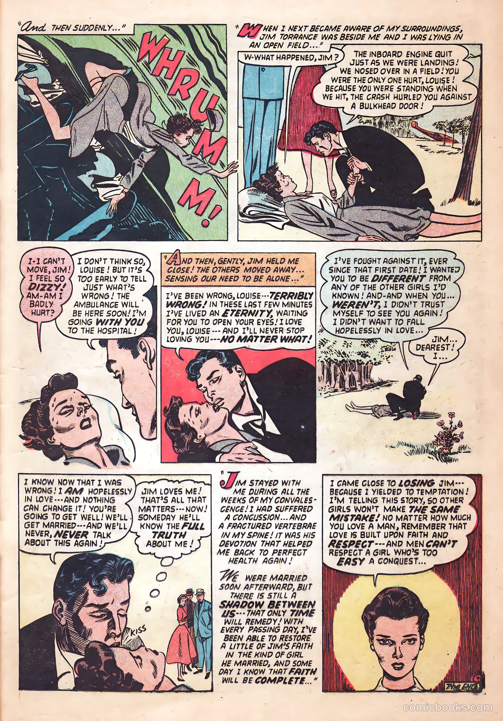 Love Diary #36 (1953) — page 21 of 36