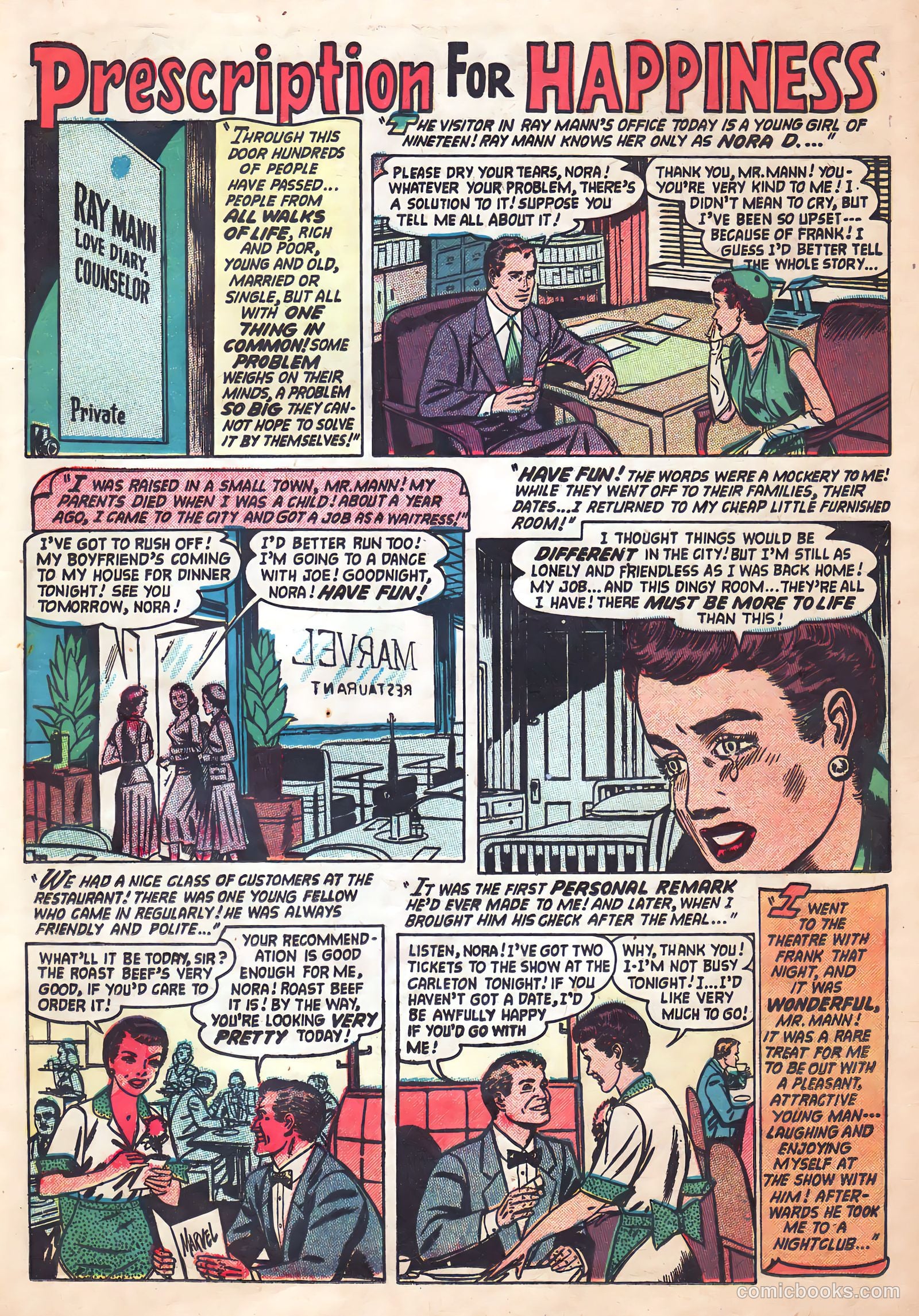 Love Diary #36 (1953) — page 23 of 36
