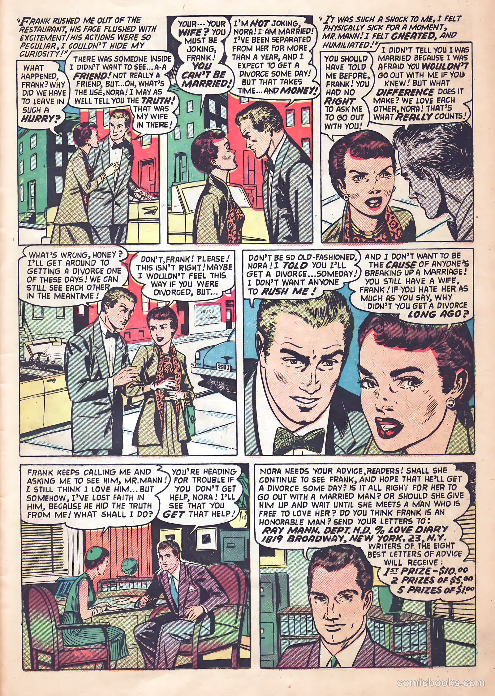 Love Diary #36 (1953) — page 25 of 36