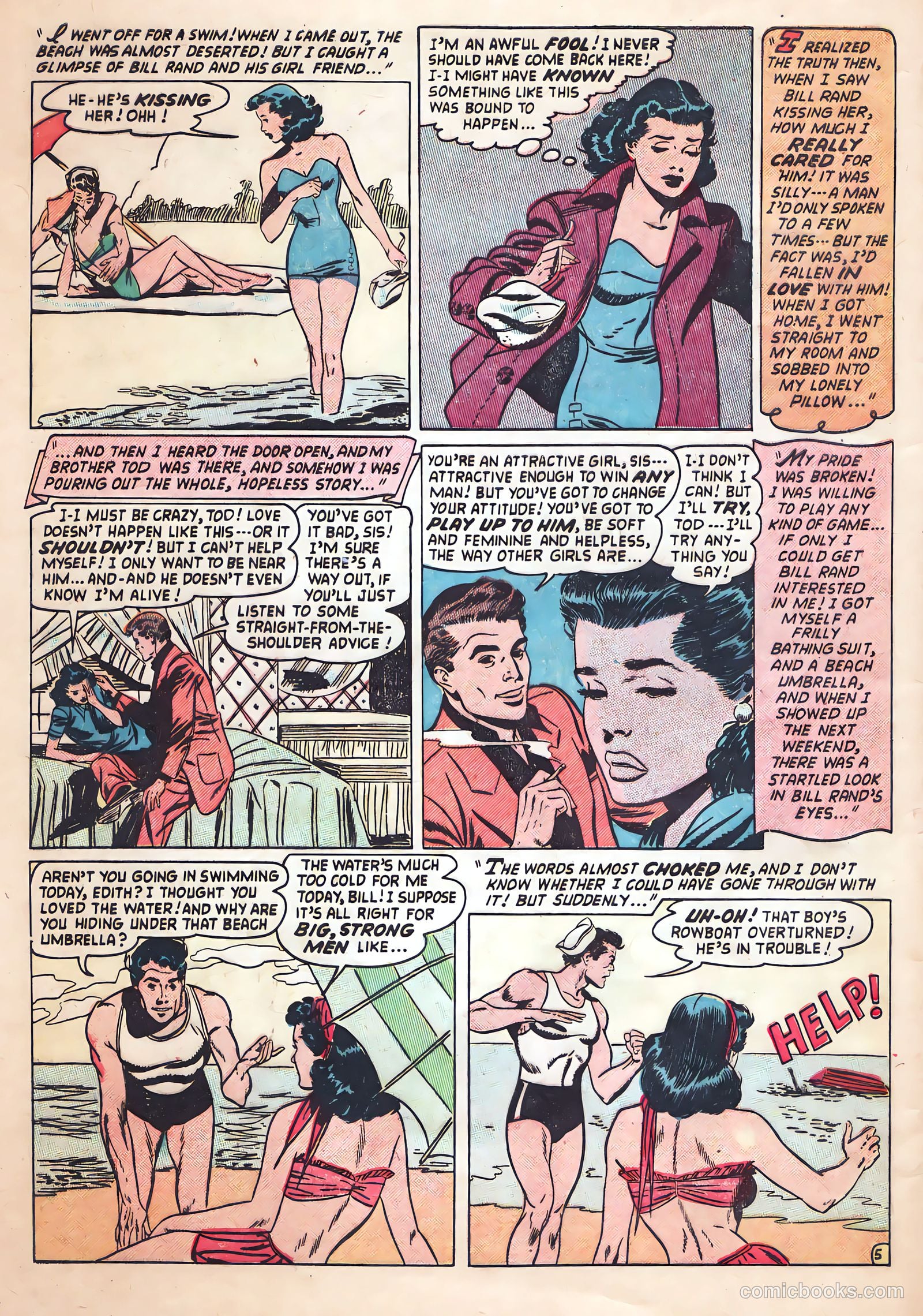 Love Diary #36 (1953) — page 32 of 36