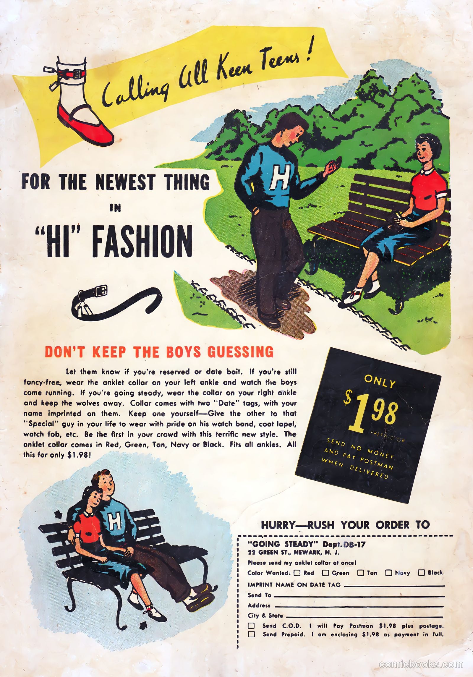 Love Diary #36 (1953) — page 36 of 36