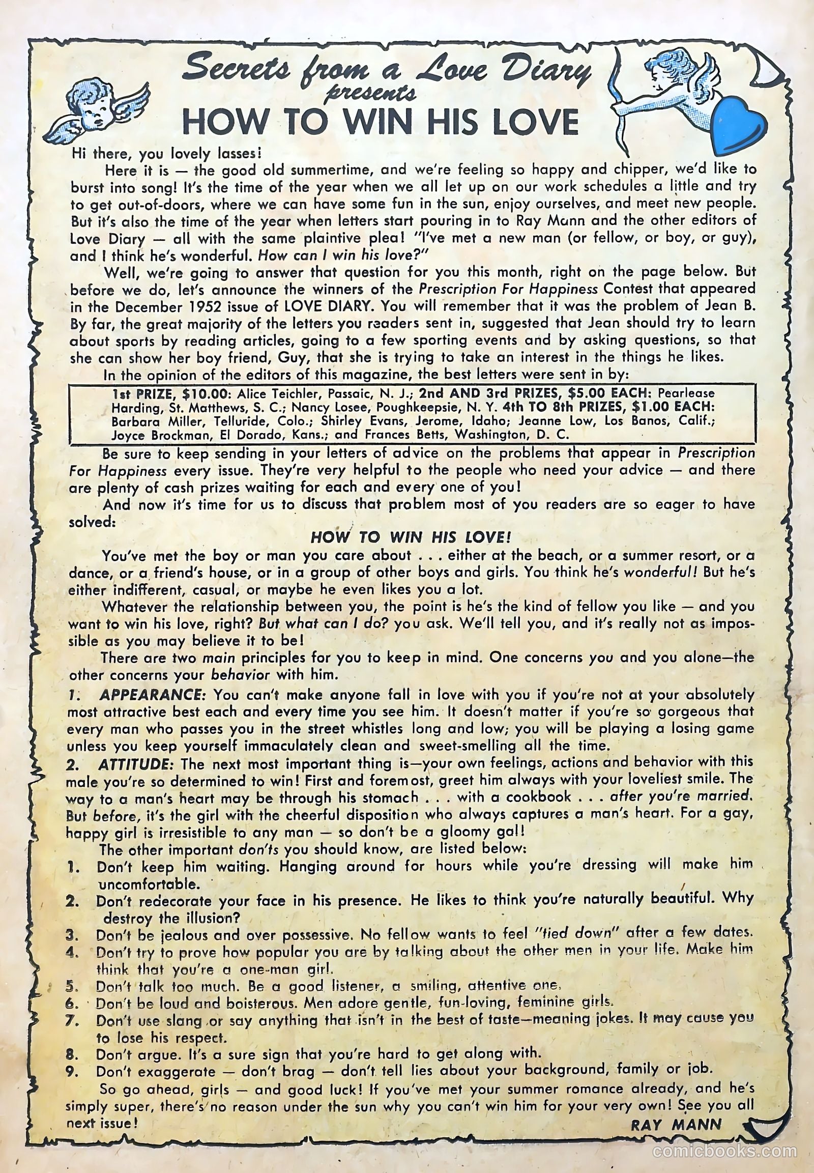 Love Diary #36 (1965) — page 22 of 36