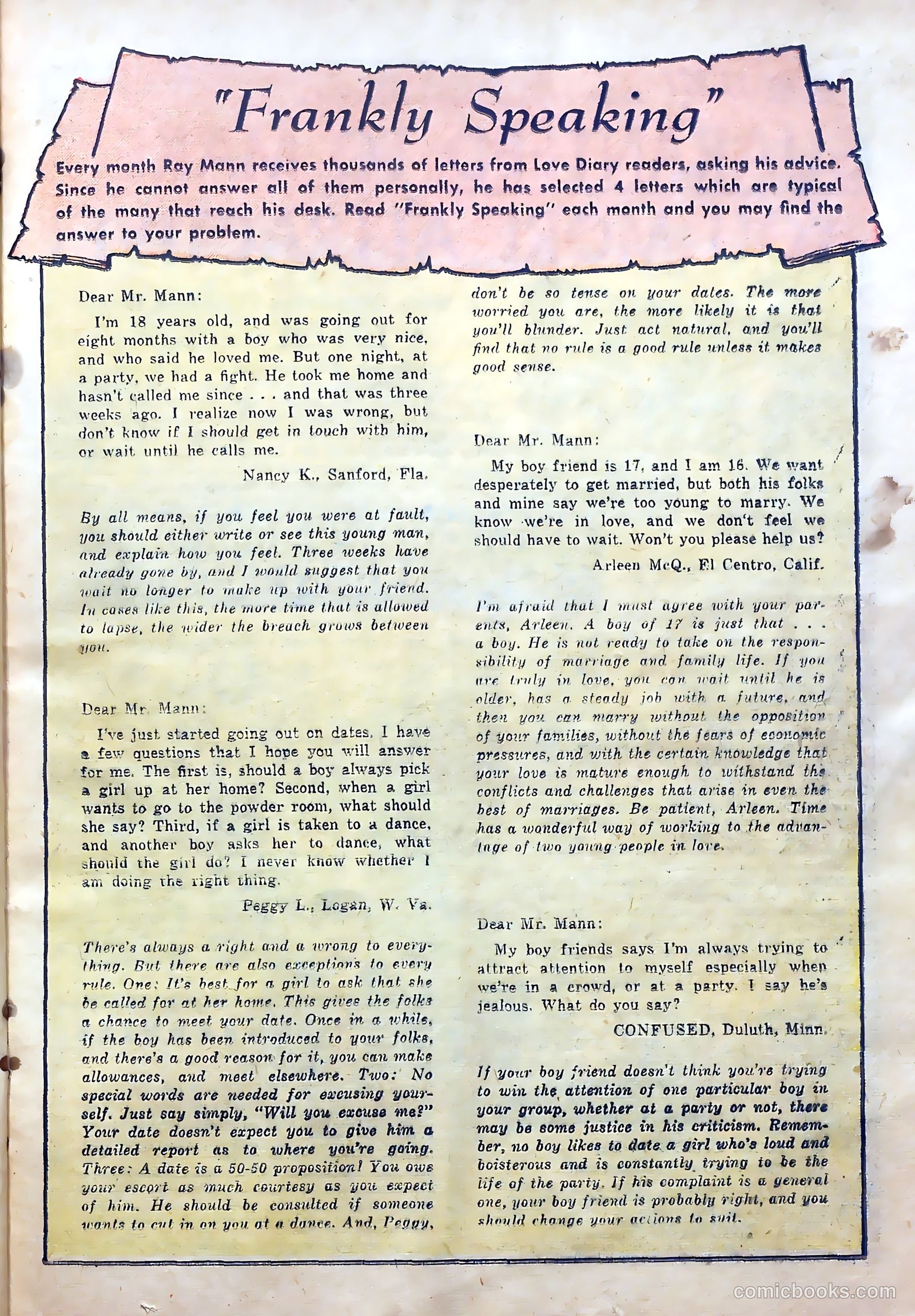 Love Diary #37 (1965) — page 25 of 36