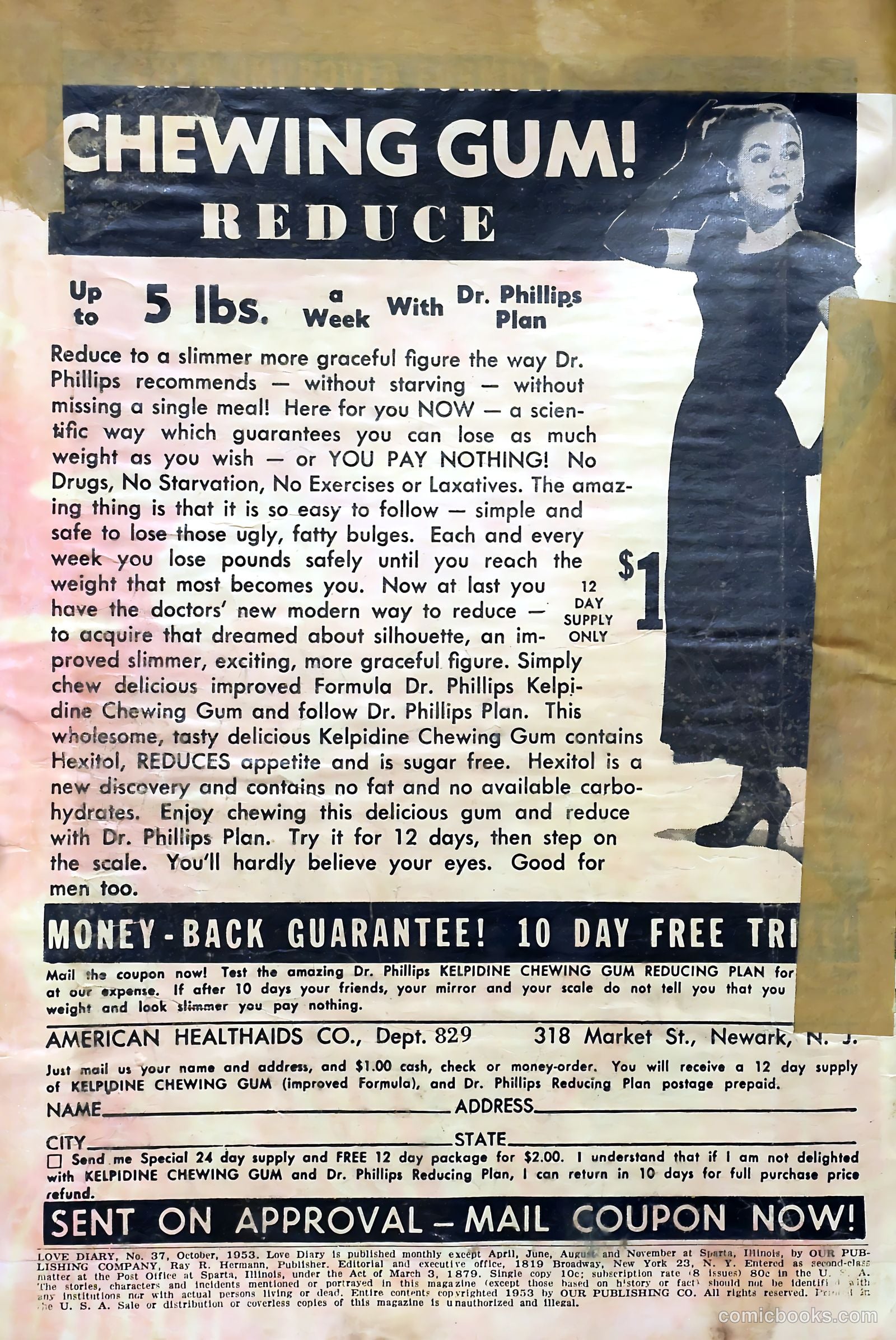 Love Diary #37 (1953) — page 2 of 36