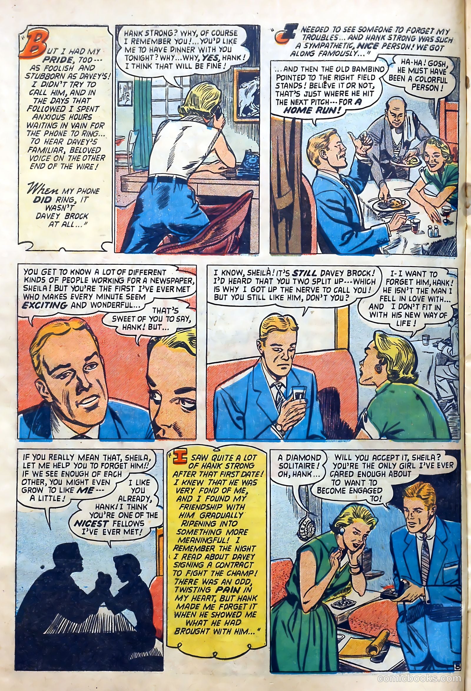 Love Diary #37 (1953) — page 10 of 36