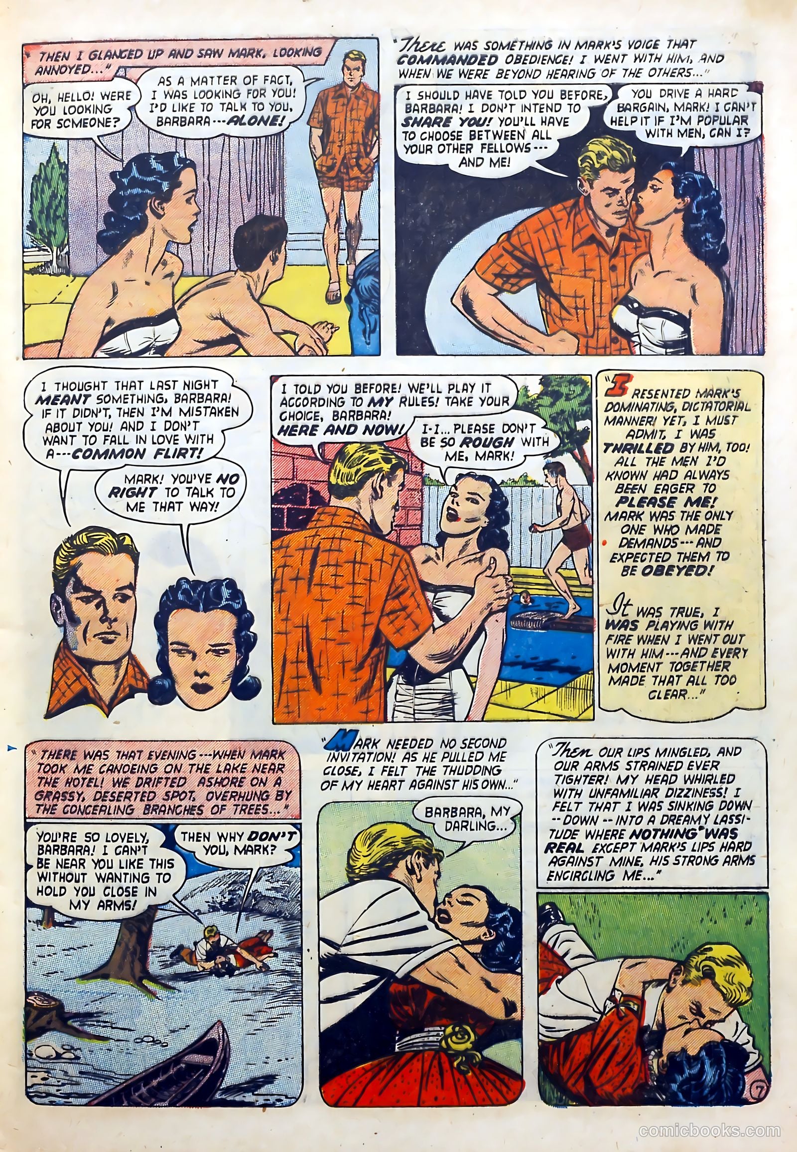 Love Diary #38 (1953) — page 9 of 36
