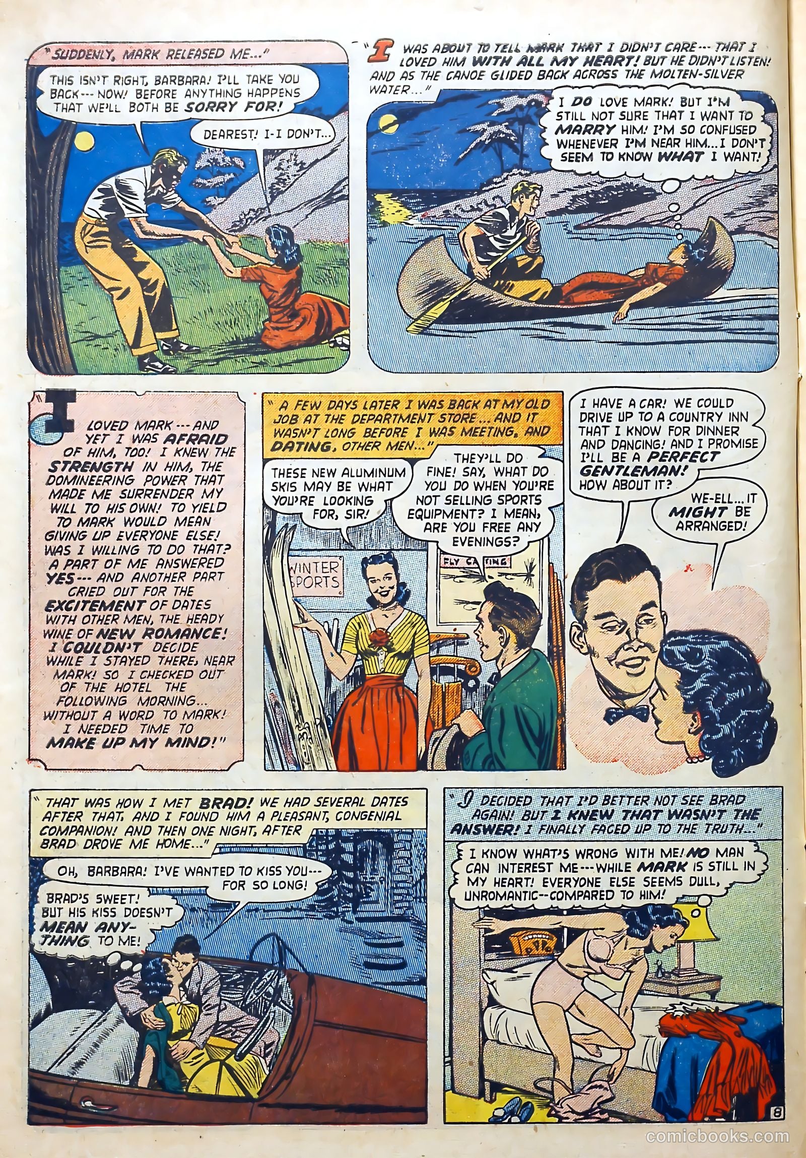 Love Diary #38 (1953) — page 10 of 36