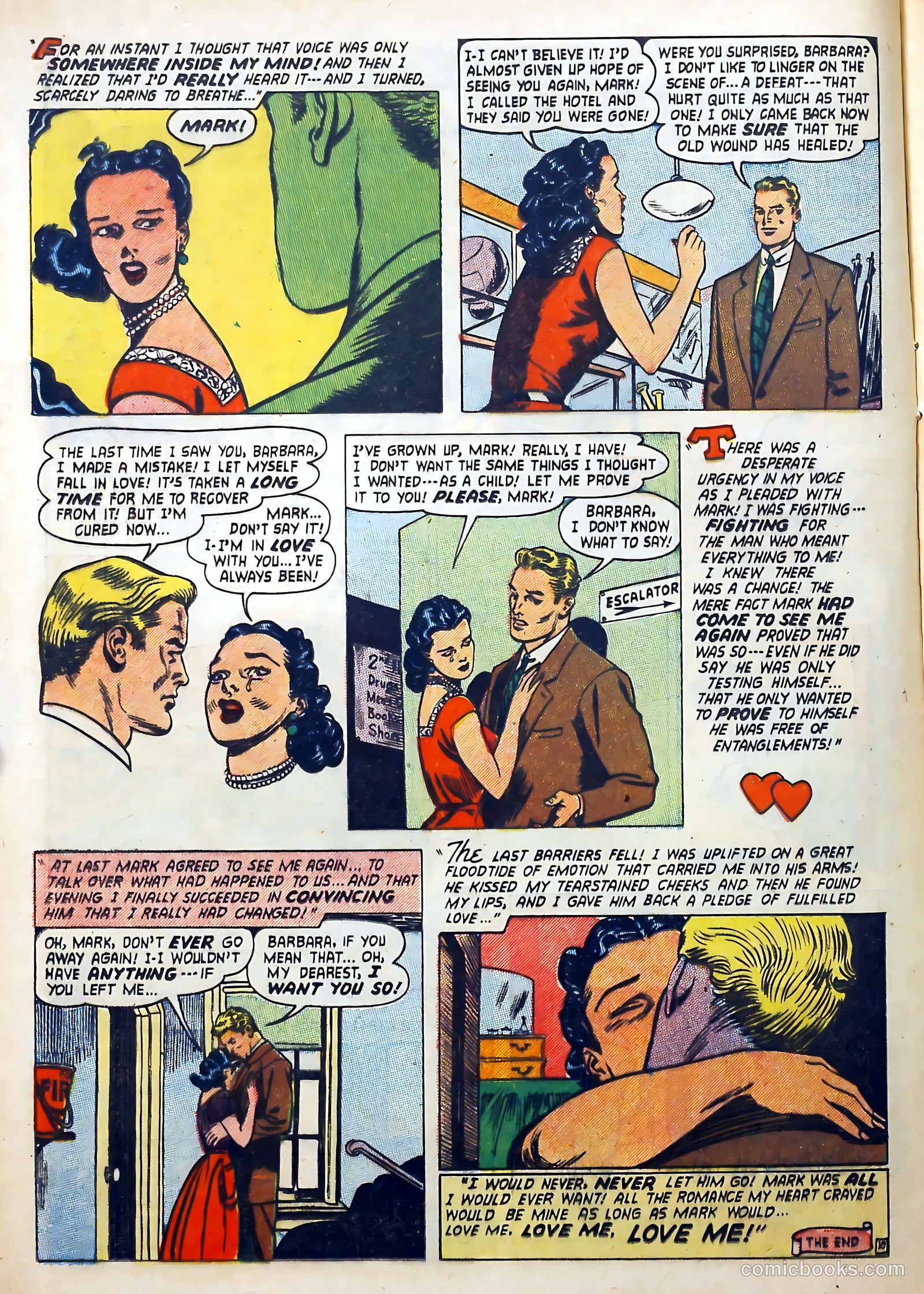 Love Diary #38 (1953) — page 12 of 36