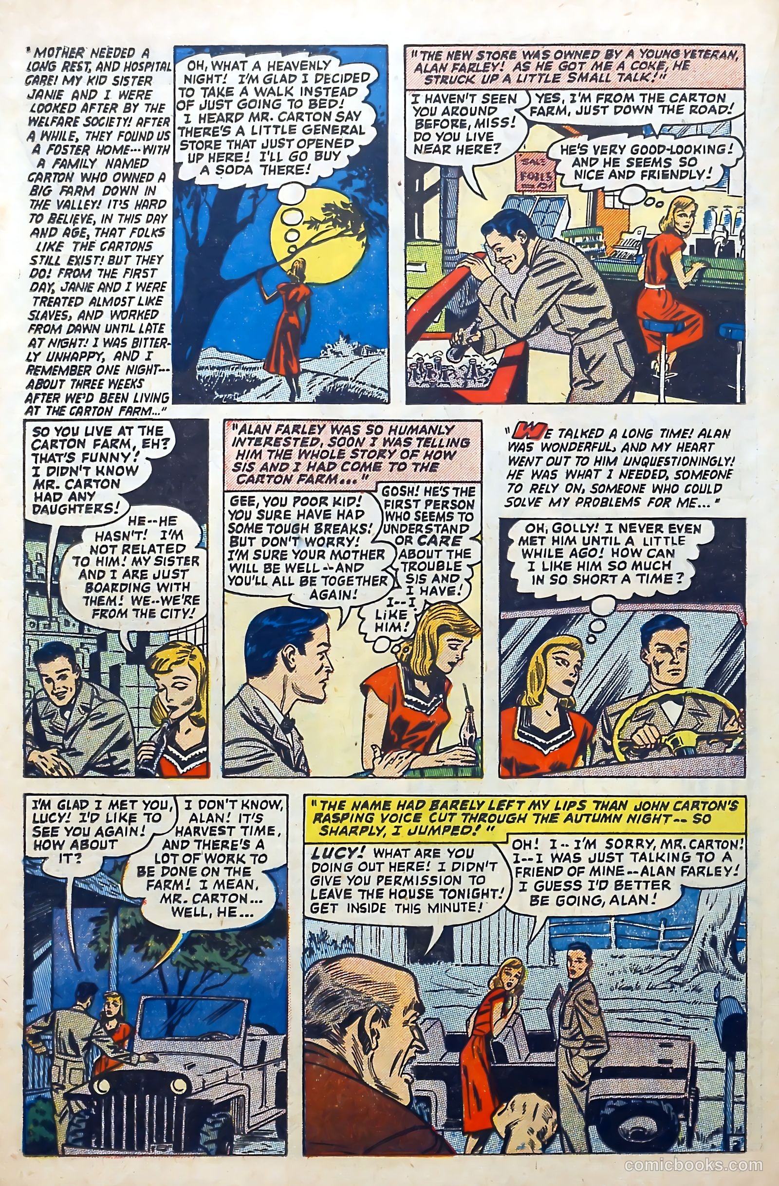 Love Diary #38 (1953) — page 16 of 36