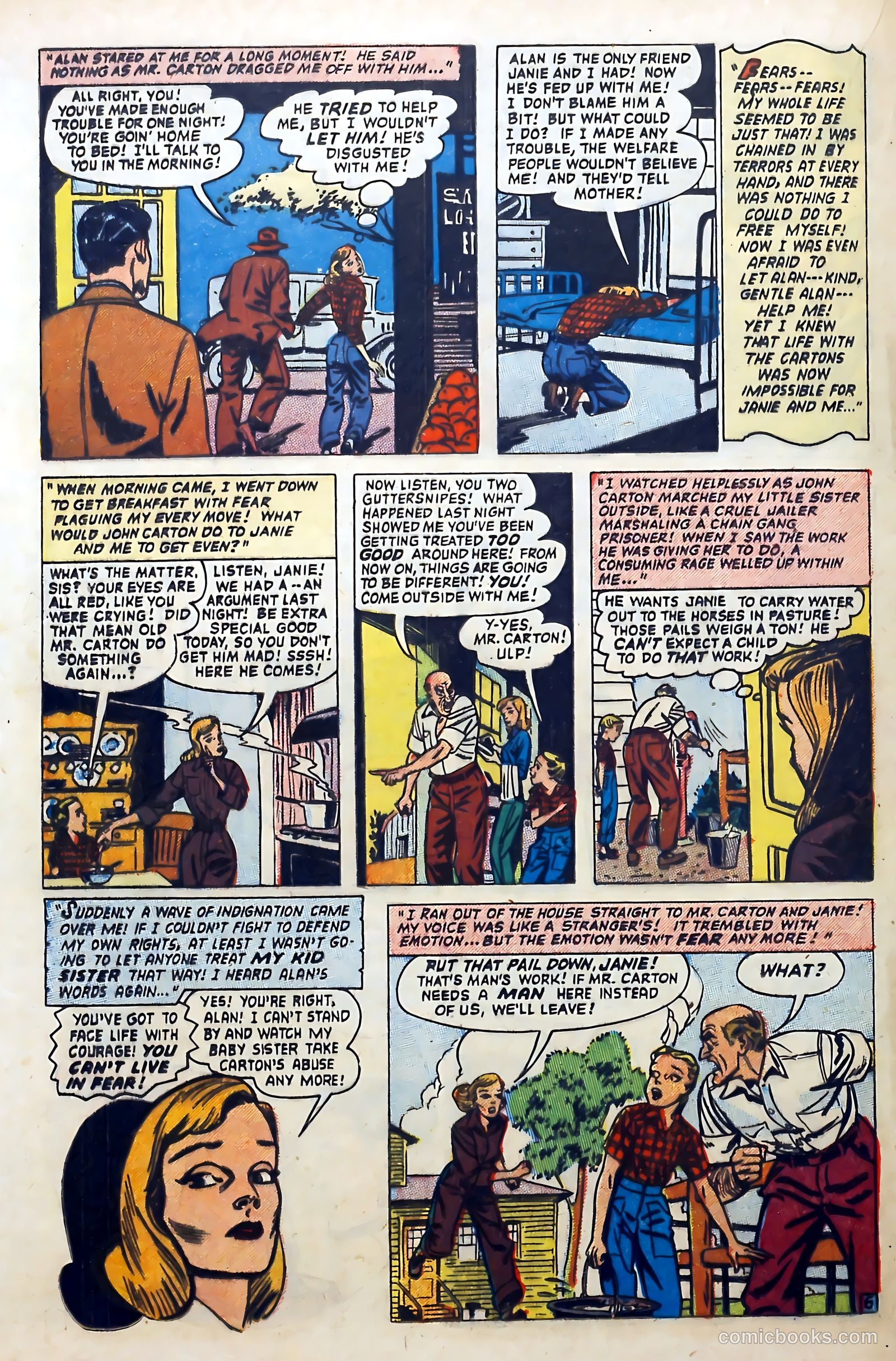 Love Diary #38 (1953) — page 20 of 36