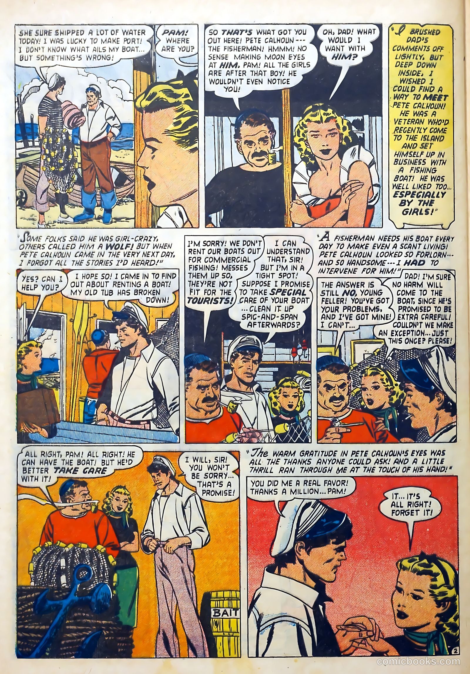 Love Diary #38 (1953) — page 28 of 36