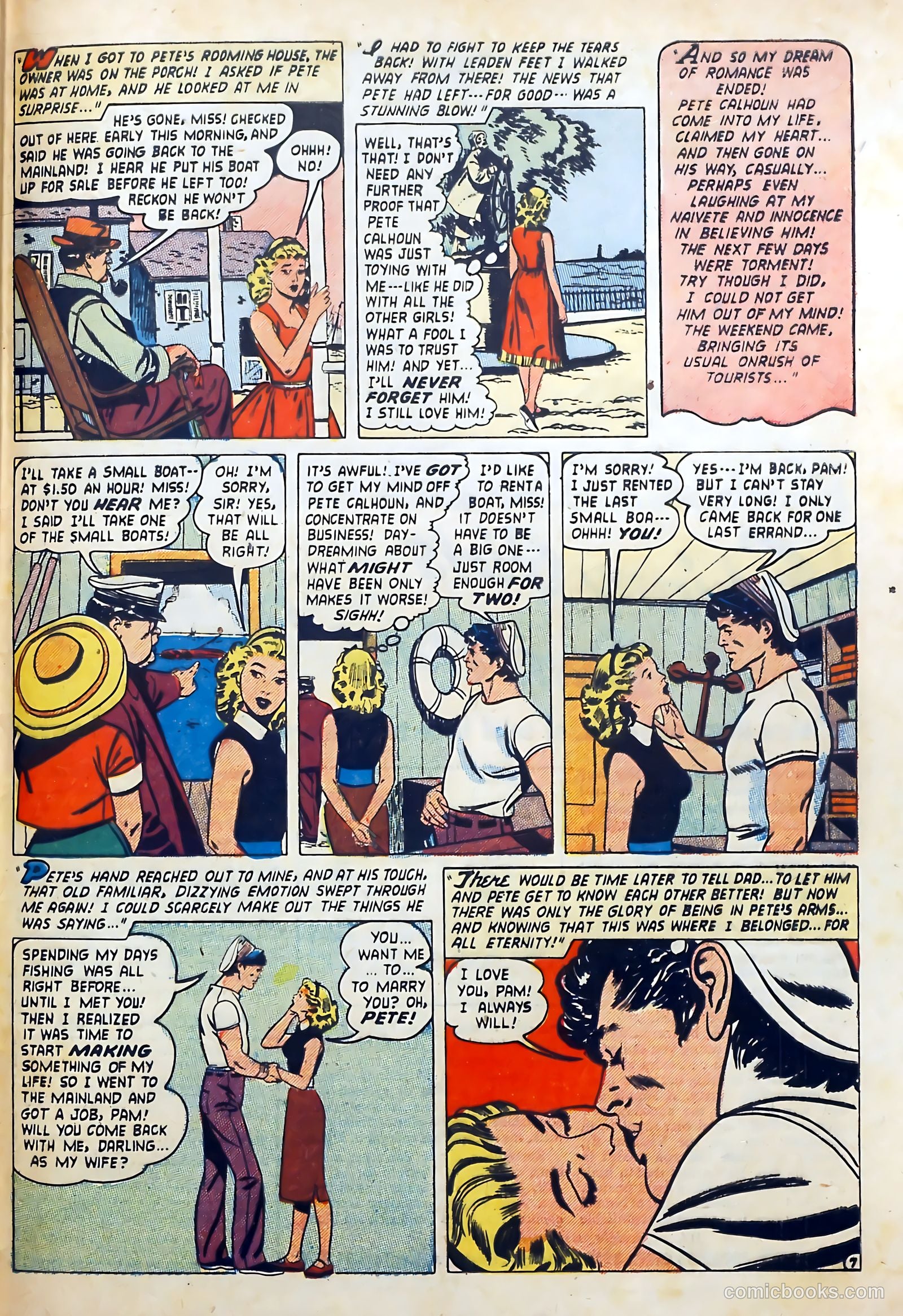 Love Diary #38 (1953) — page 33 of 36
