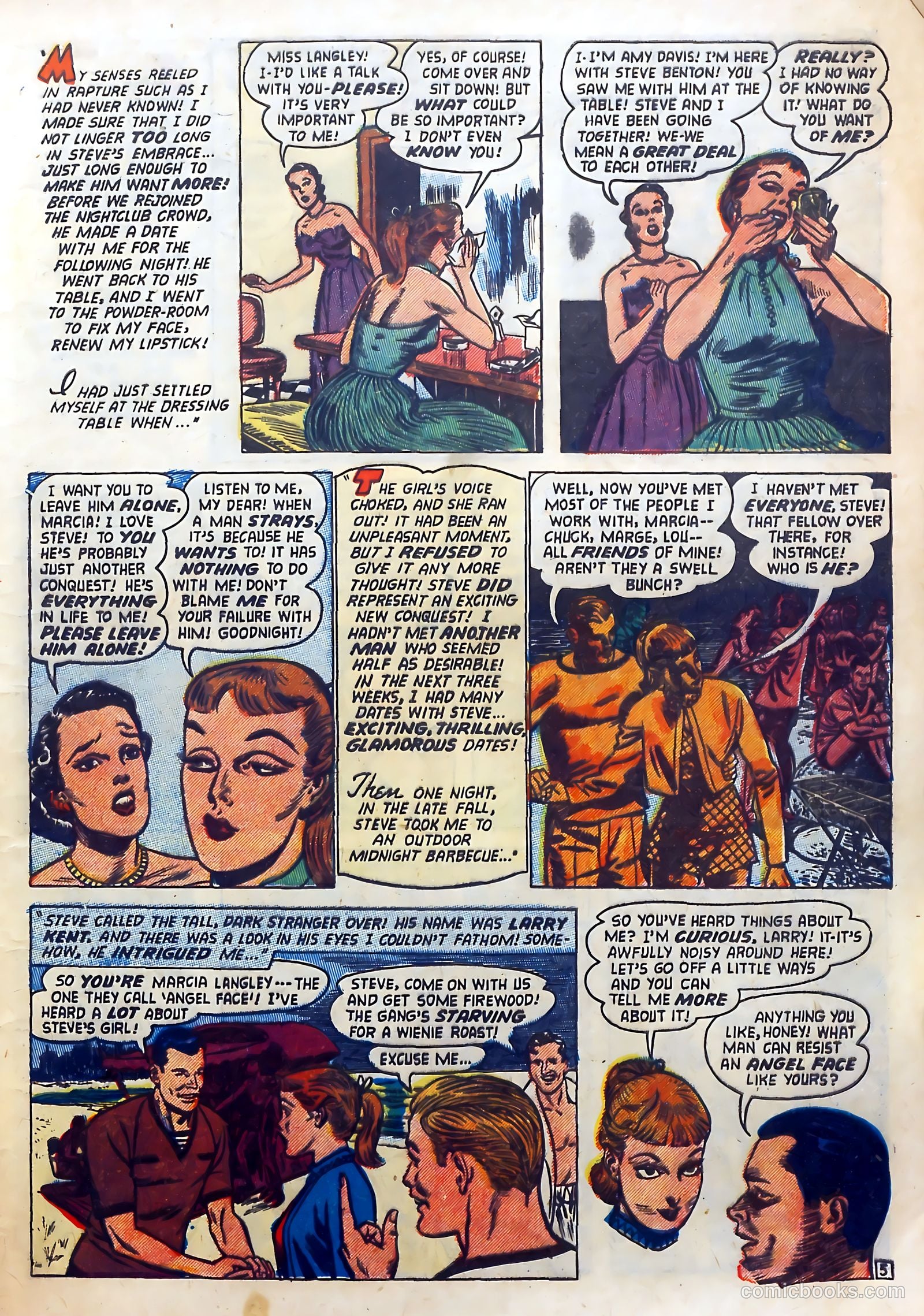 Love Diary #39 (1954) — page 7 of 36