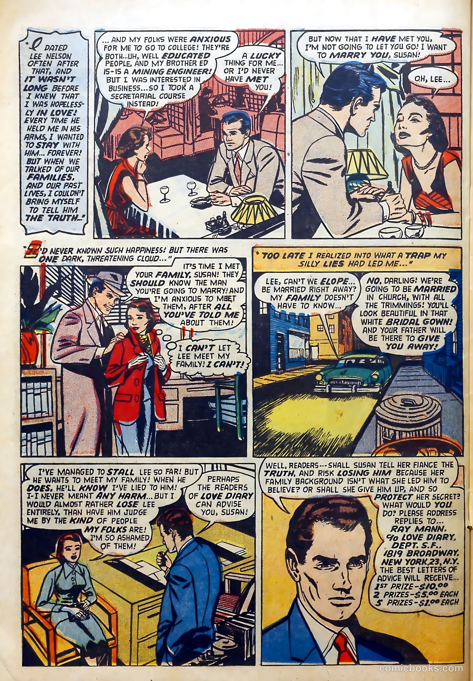 Love Diary #39 (1954) — page 24 of 36