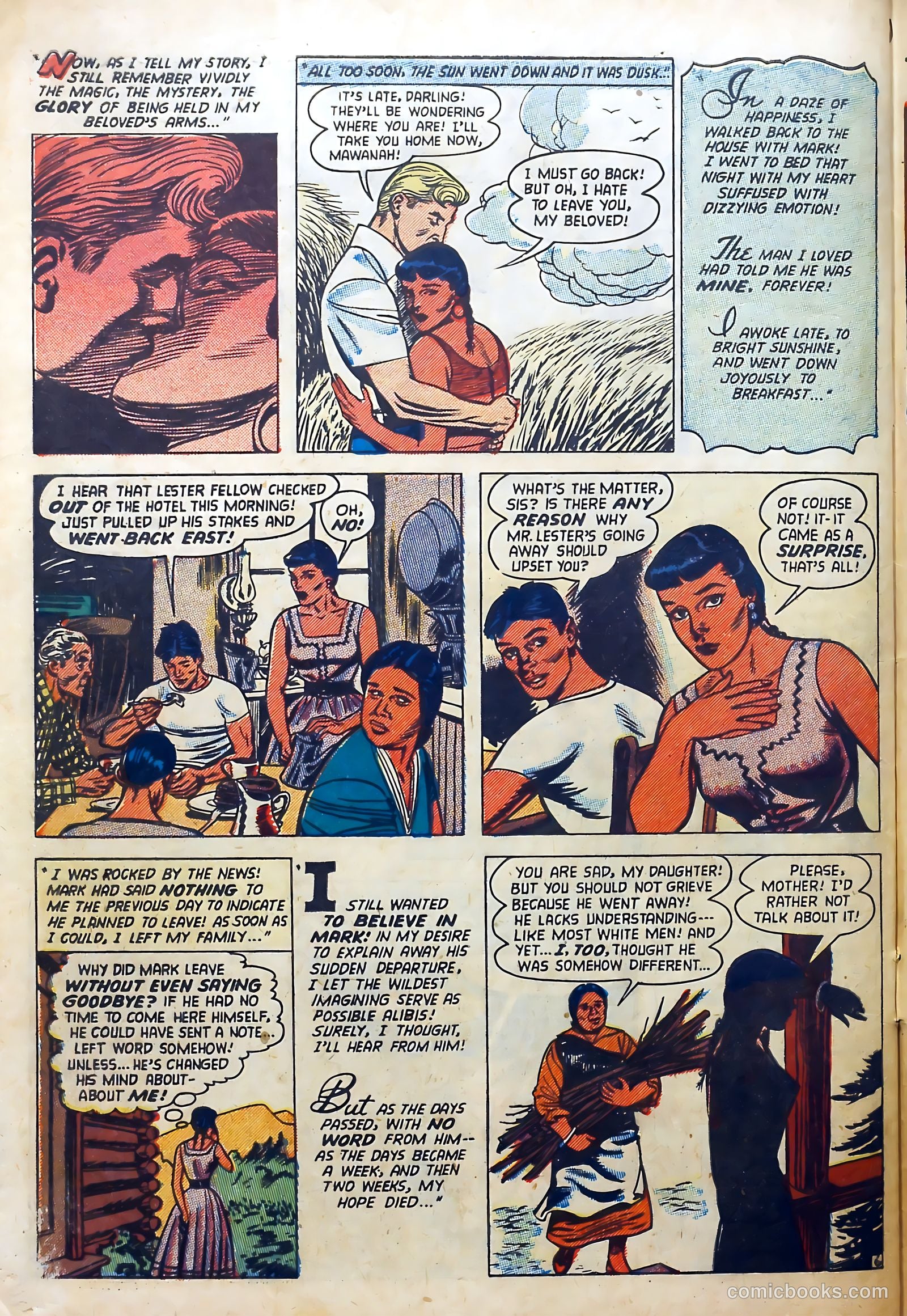 Love Diary #39 (1954) — page 32 of 36
