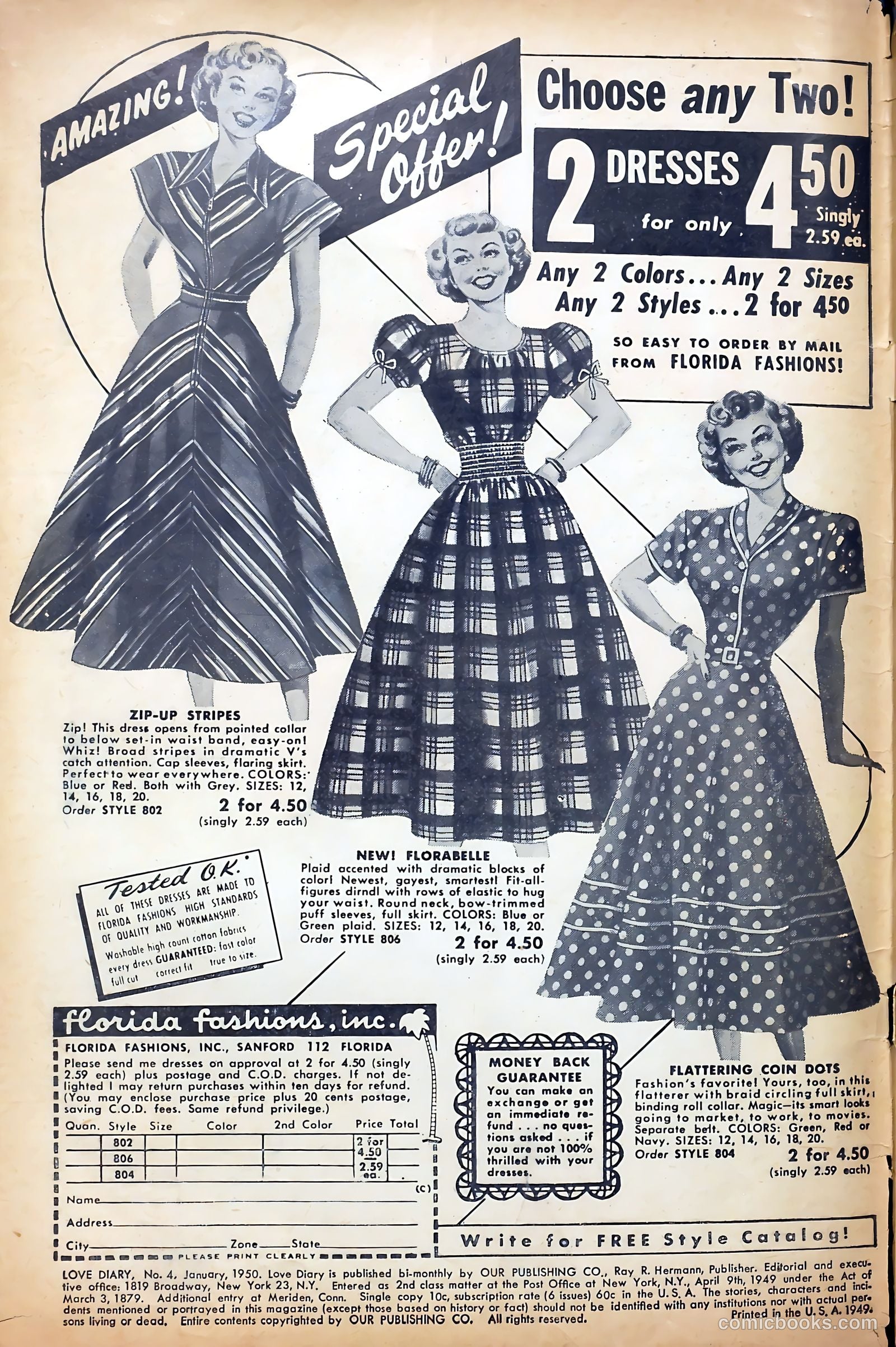 Love Diary #4 (1950) — page 2 of 52