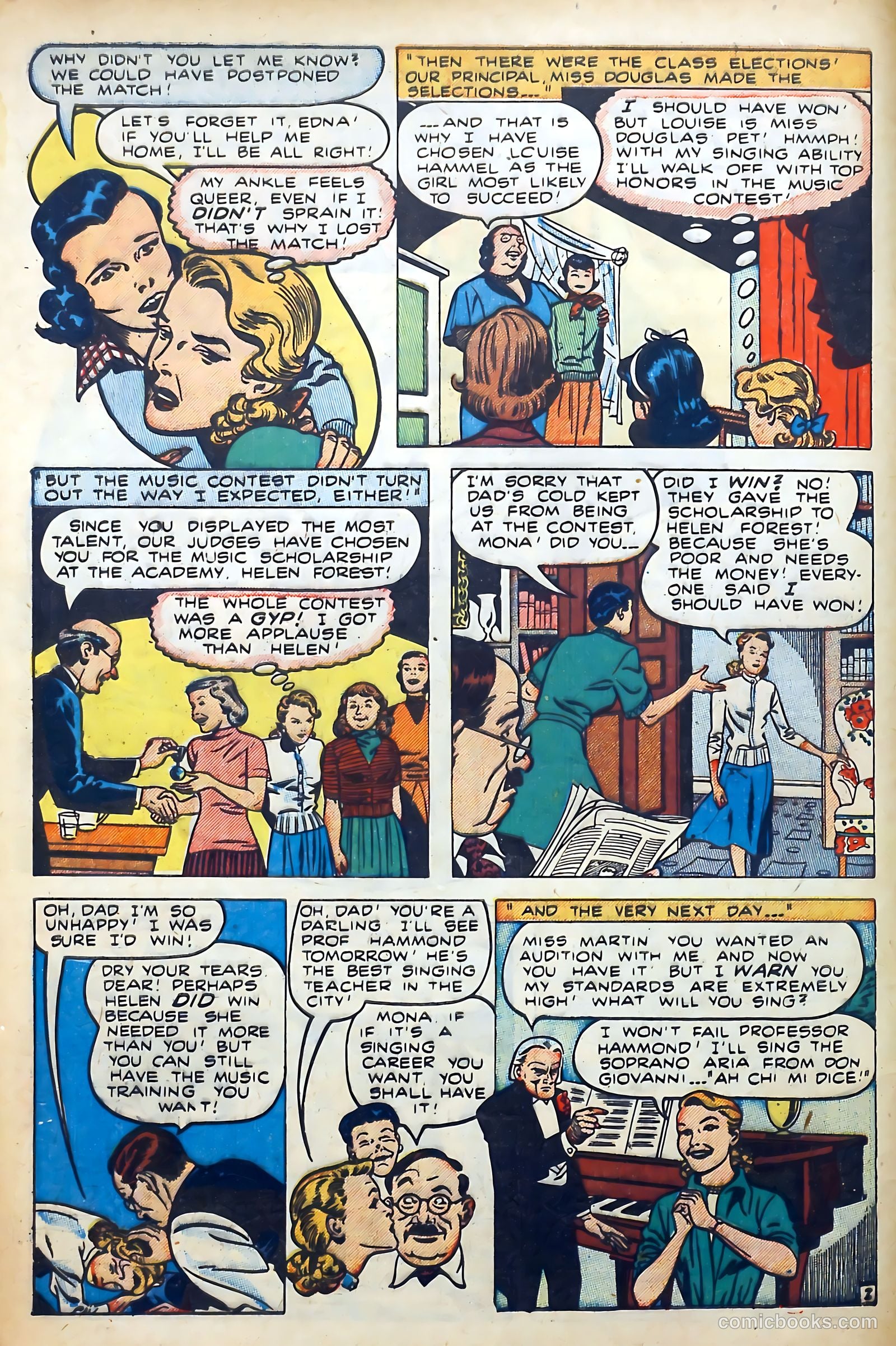 Love Diary #4 (1950) — page 4 of 52
