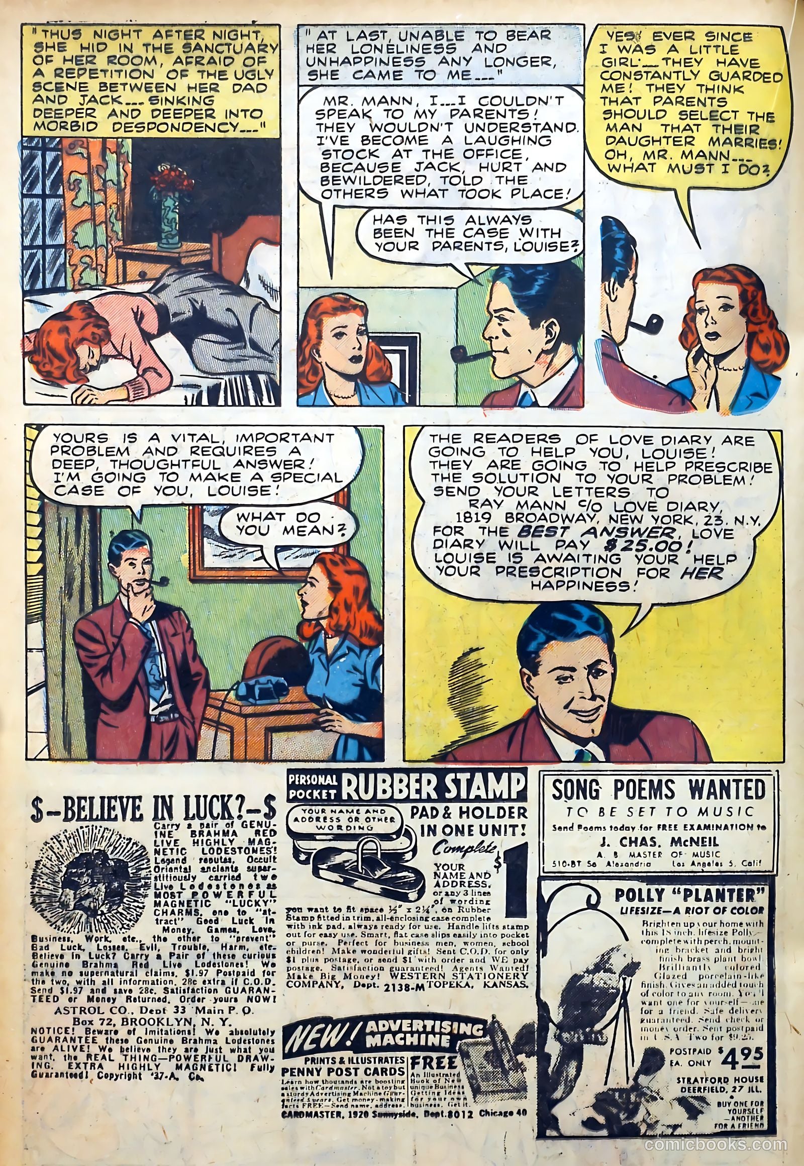 Love Diary #4 (1950) — page 30 of 52