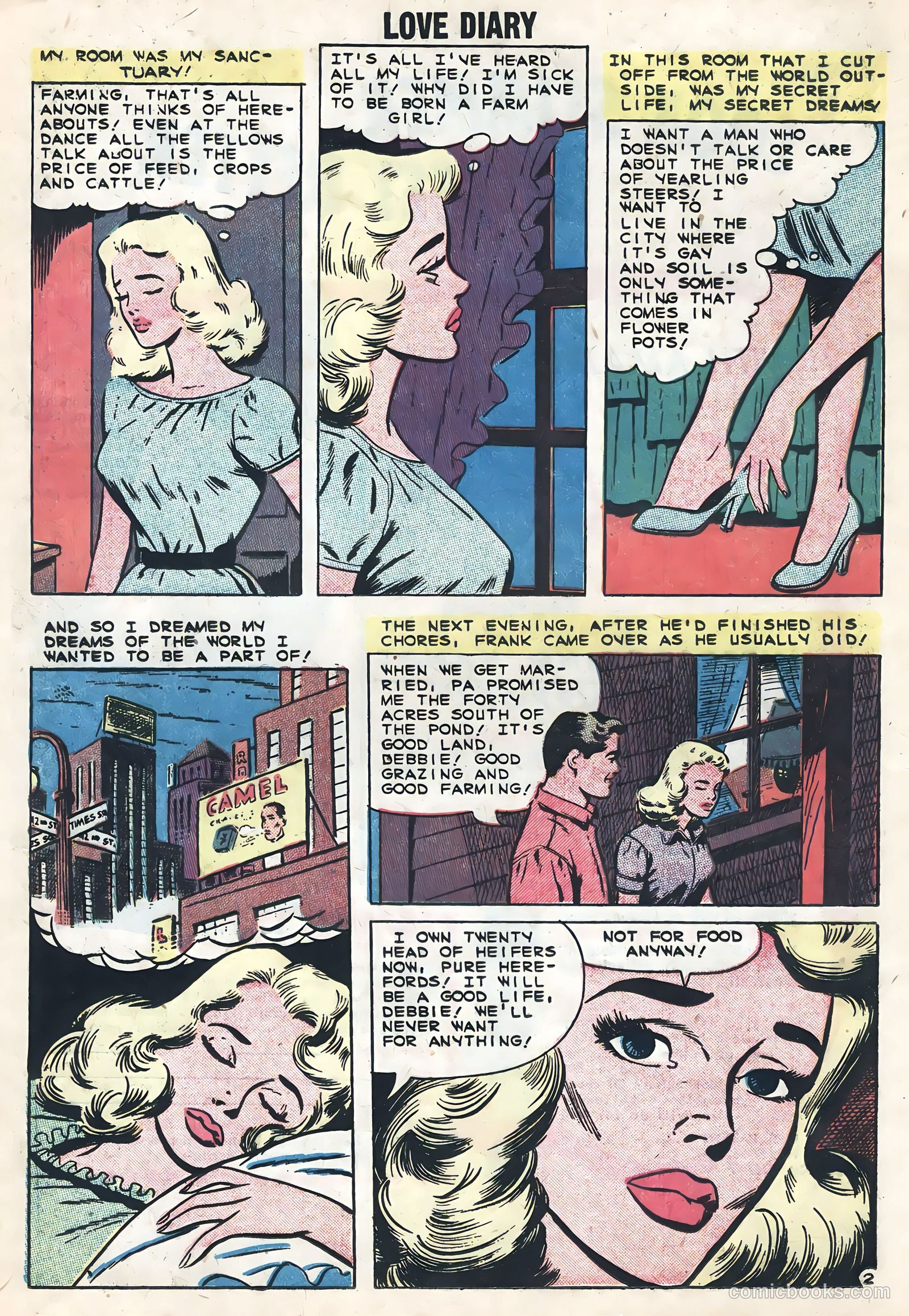 Love Diary #4 (1959) — page 16 of 36
