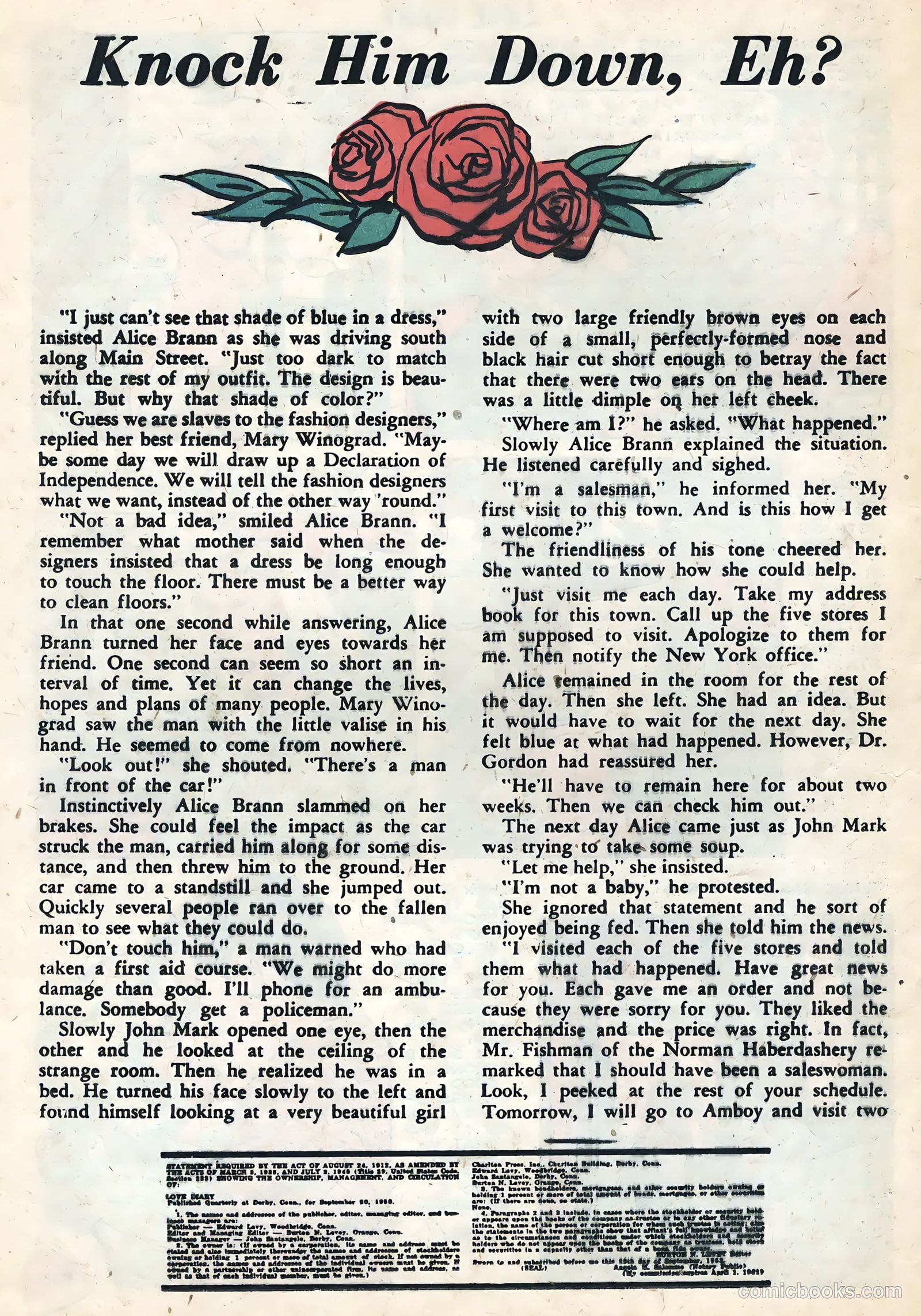 Love Diary #4 (1959) — page 20 of 36