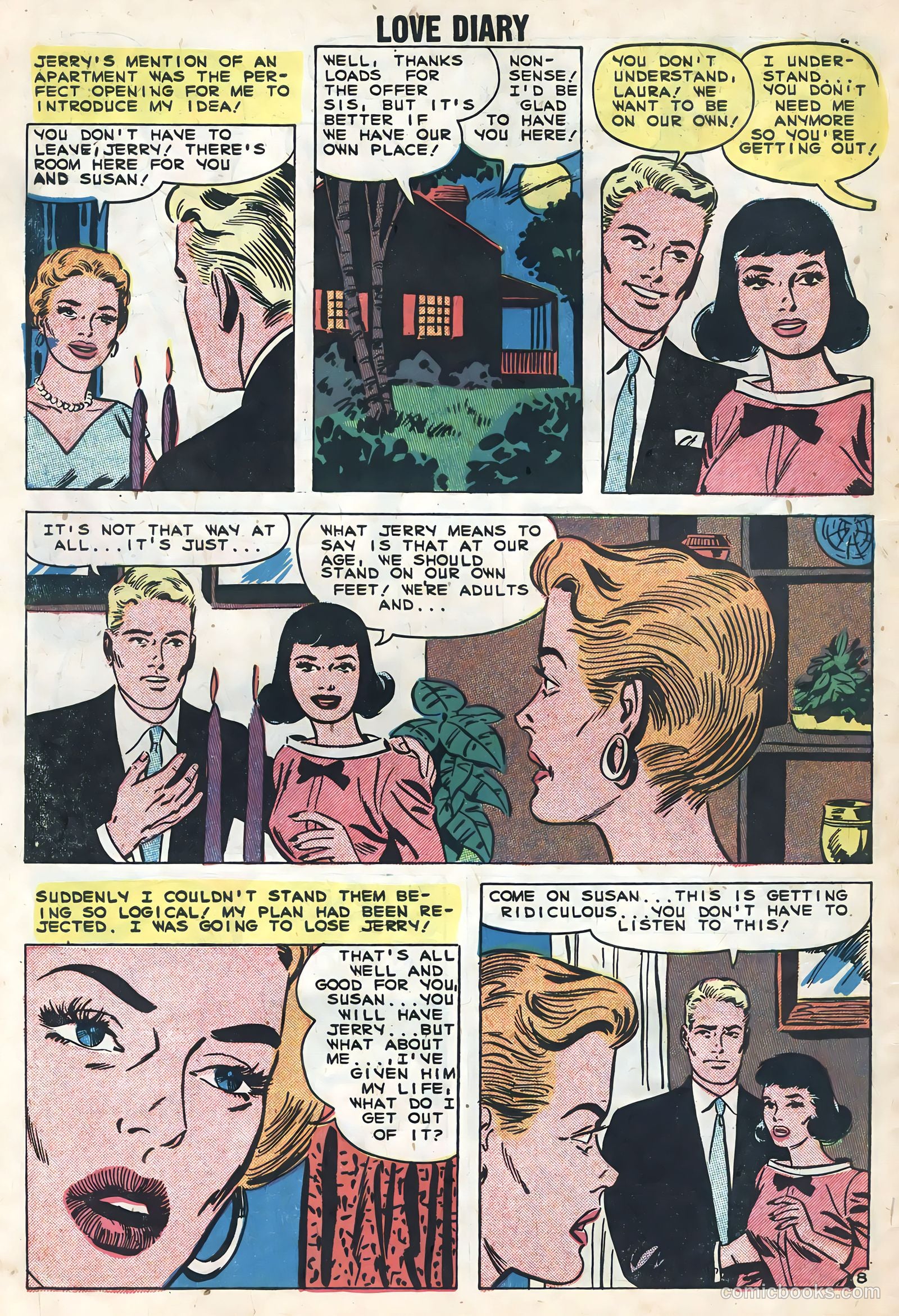 Love Diary #4 (1959) — page 30 of 36