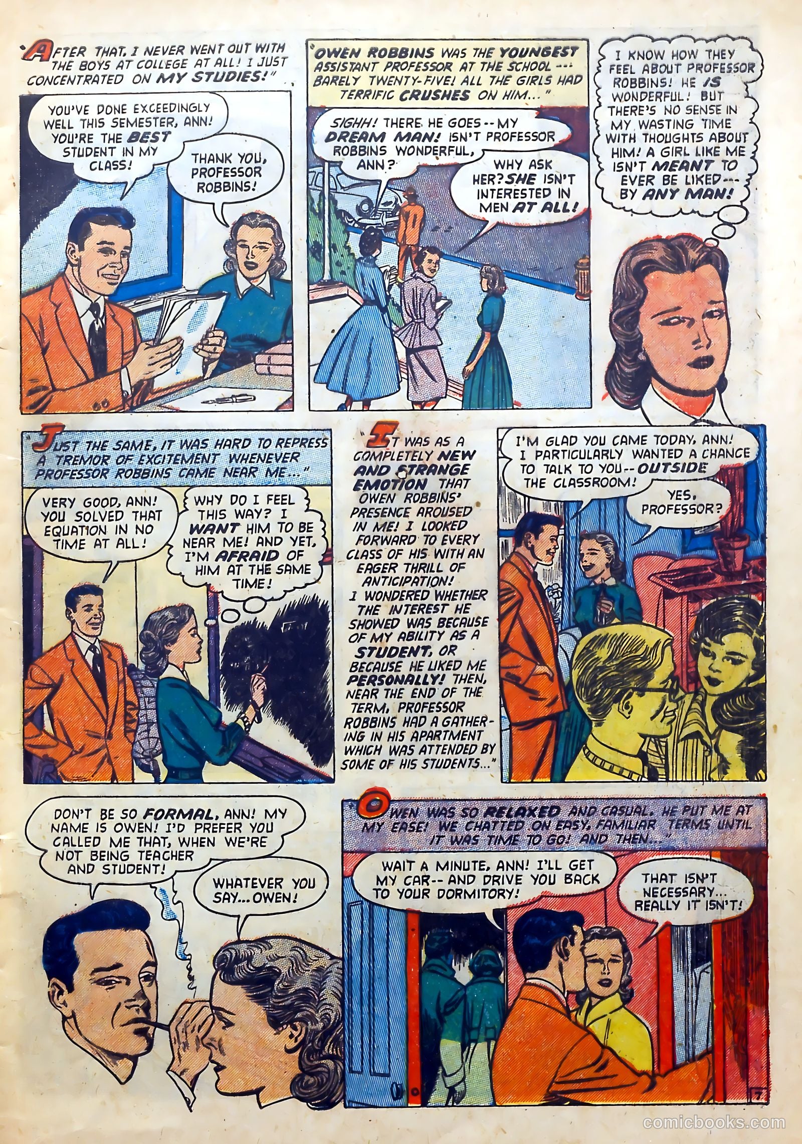 Love Diary #40 (1954) — page 9 of 36