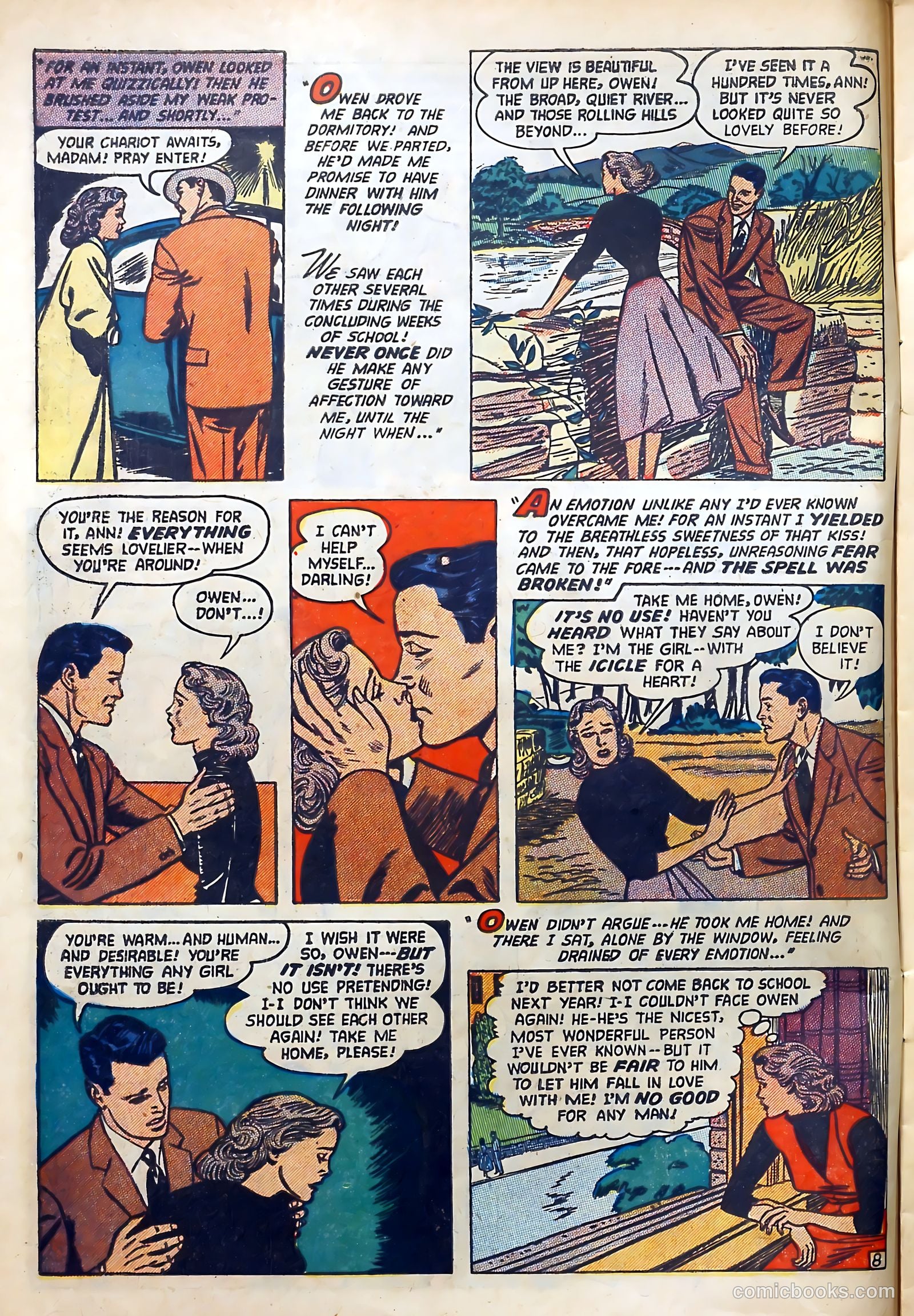 Love Diary #40 (1954) — page 10 of 36