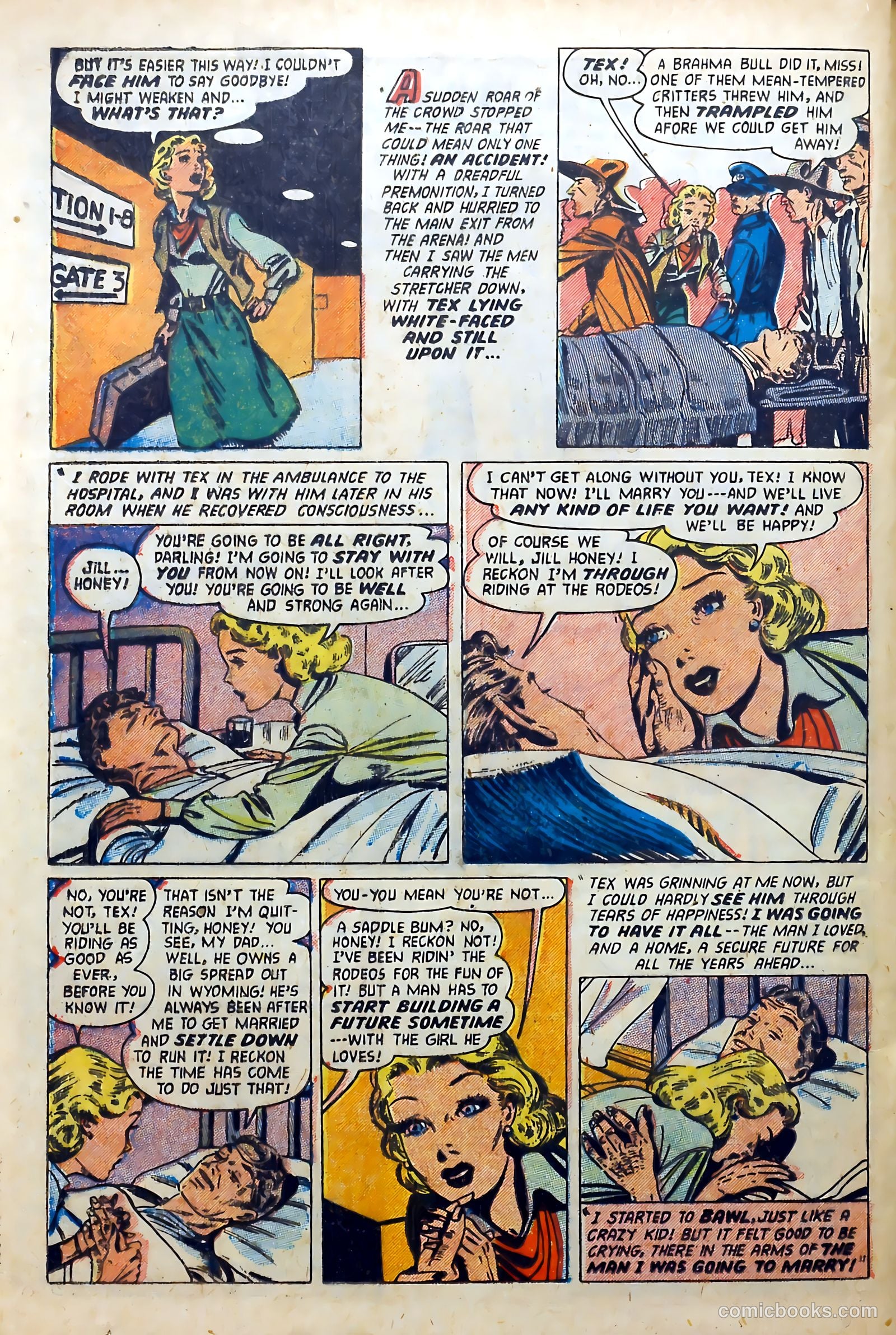 Love Diary #40 (1954) — page 20 of 36