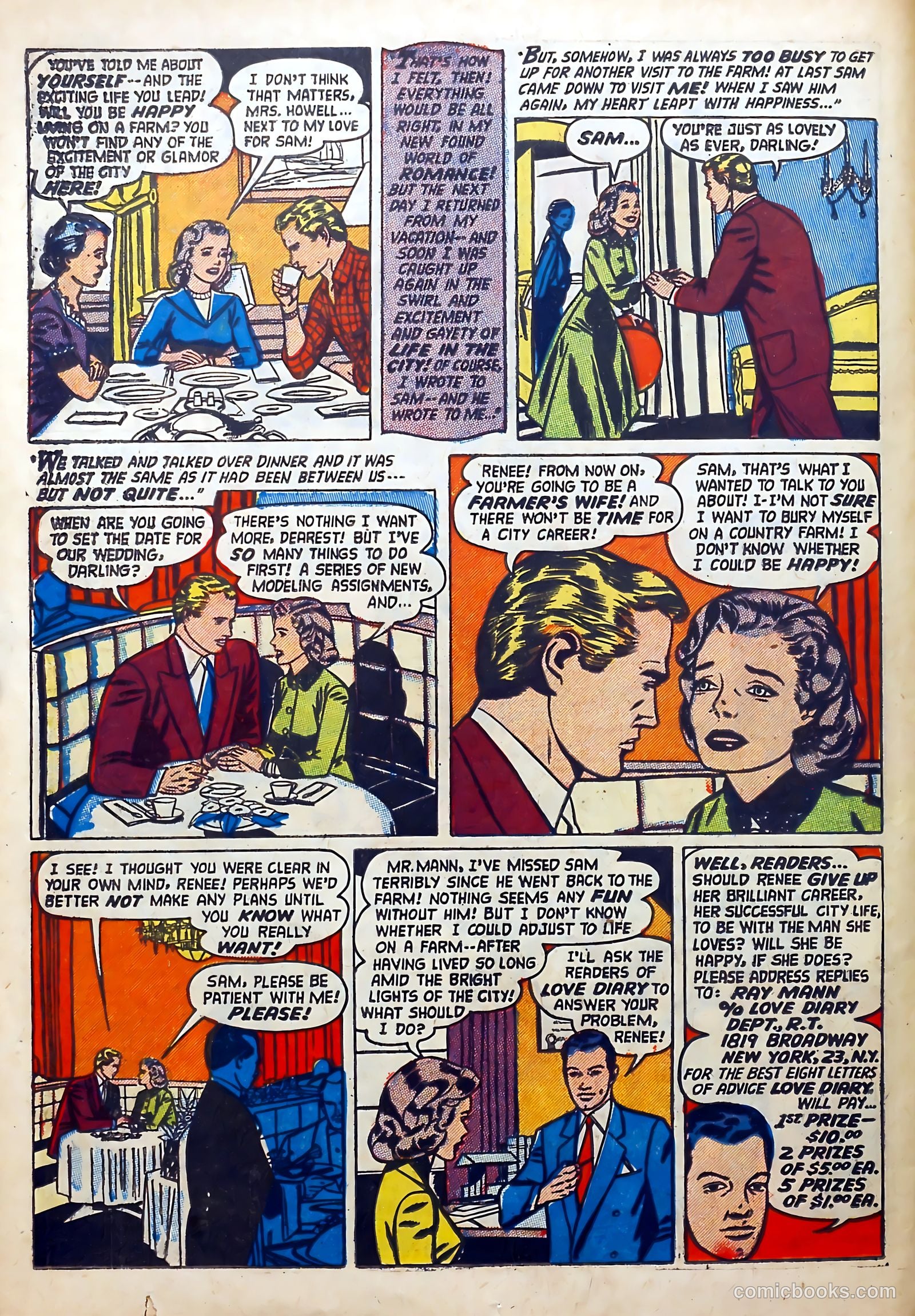 Love Diary #40 (1954) — page 24 of 36