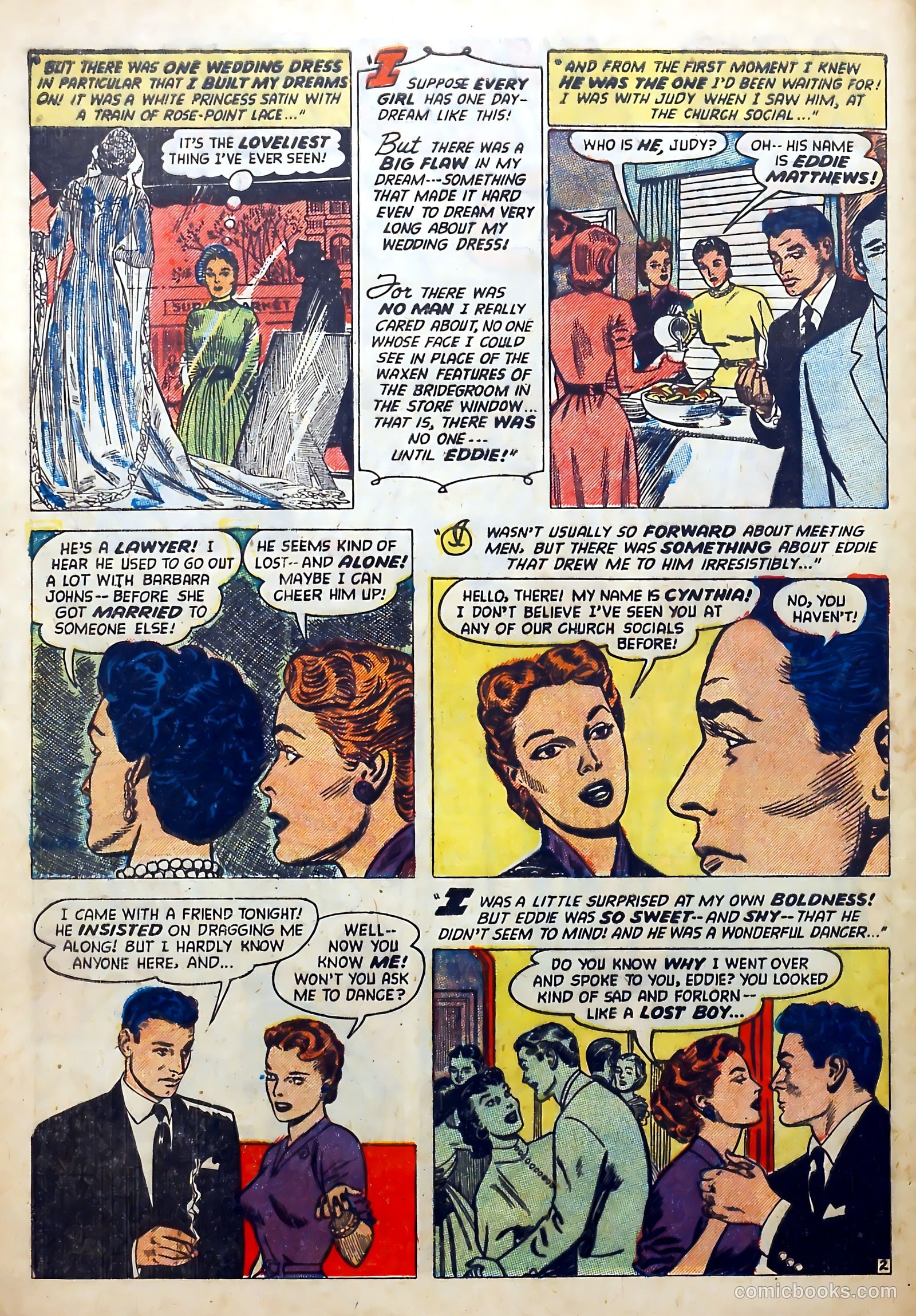 Love Diary #40 (1954) — page 28 of 36