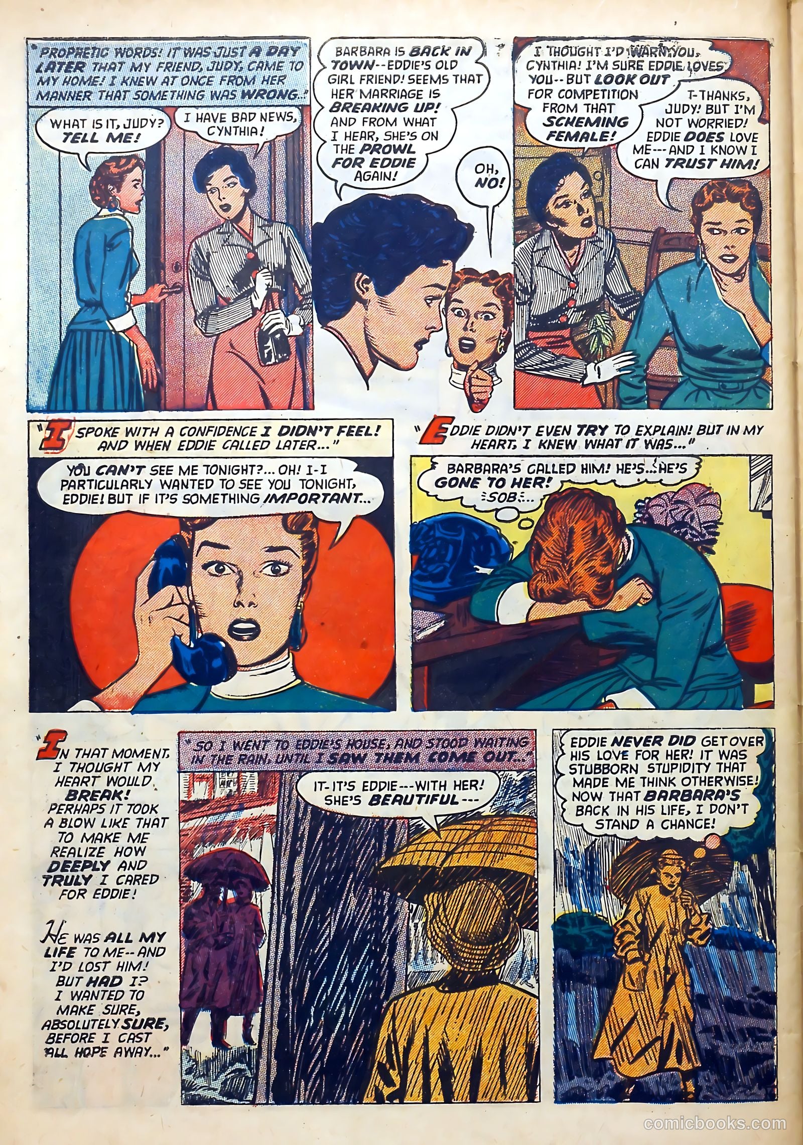 Love Diary #40 (1954) — page 32 of 36