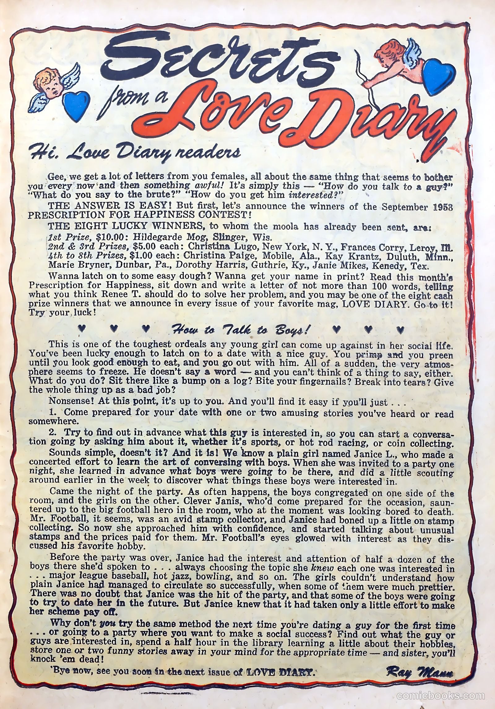 Love Diary #40 (1965) — page 21 of 37